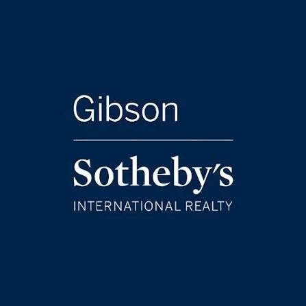 Gibson Sotheby's International Realty logo on a dark blue background.