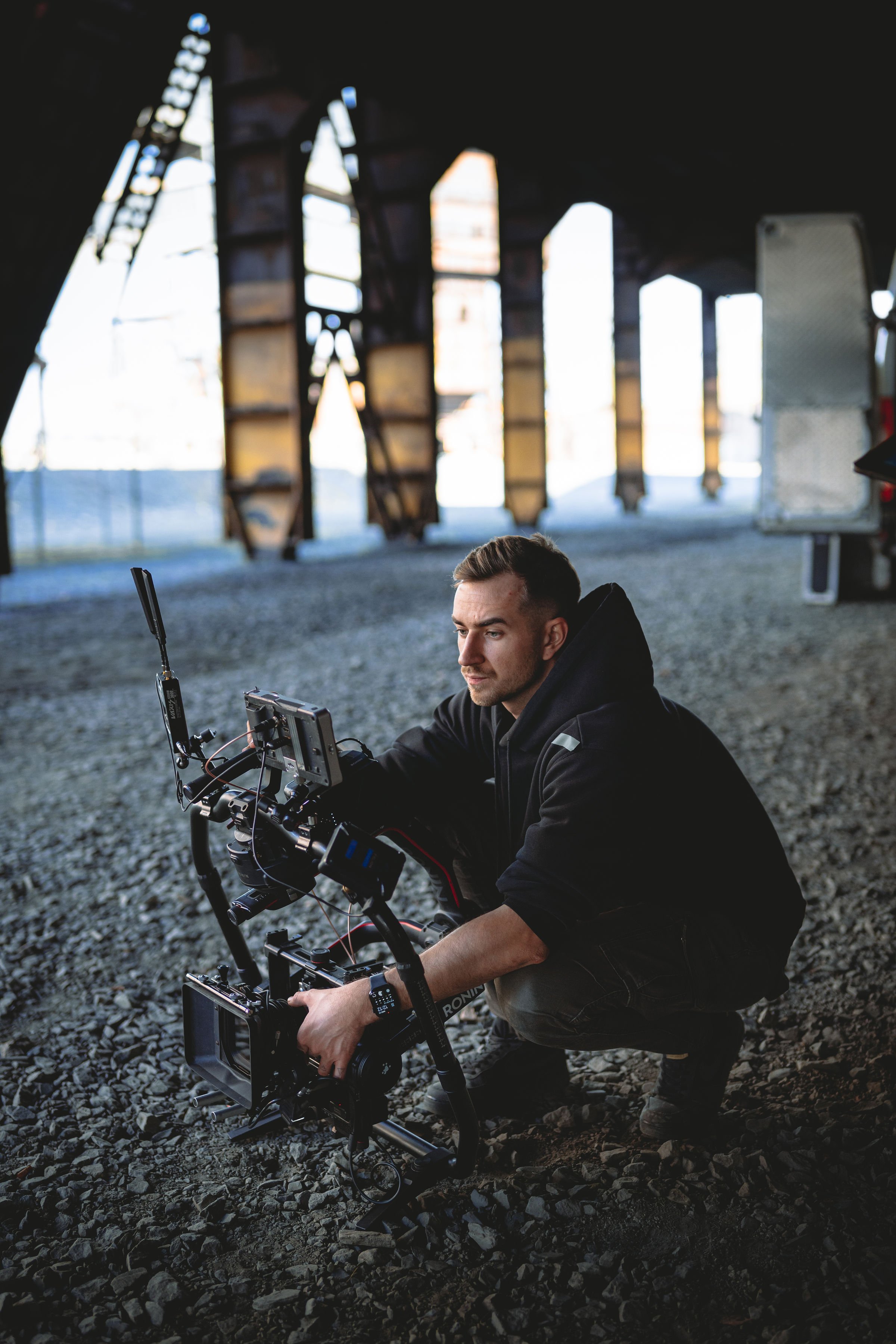 Jakub Zostal - natáčení SpaceCatch