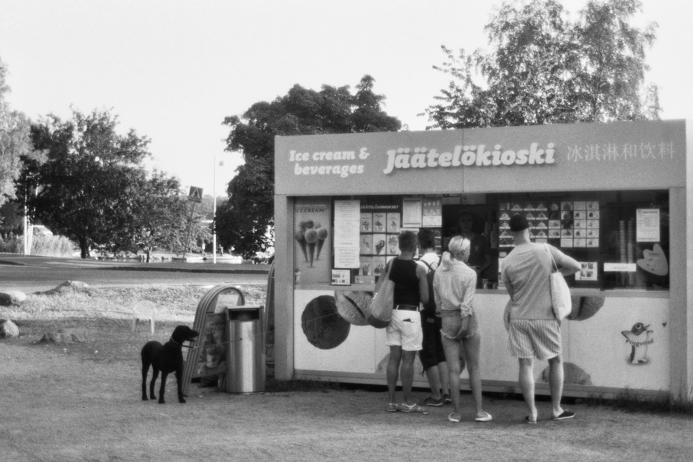 Sibelius Park ice cream shop