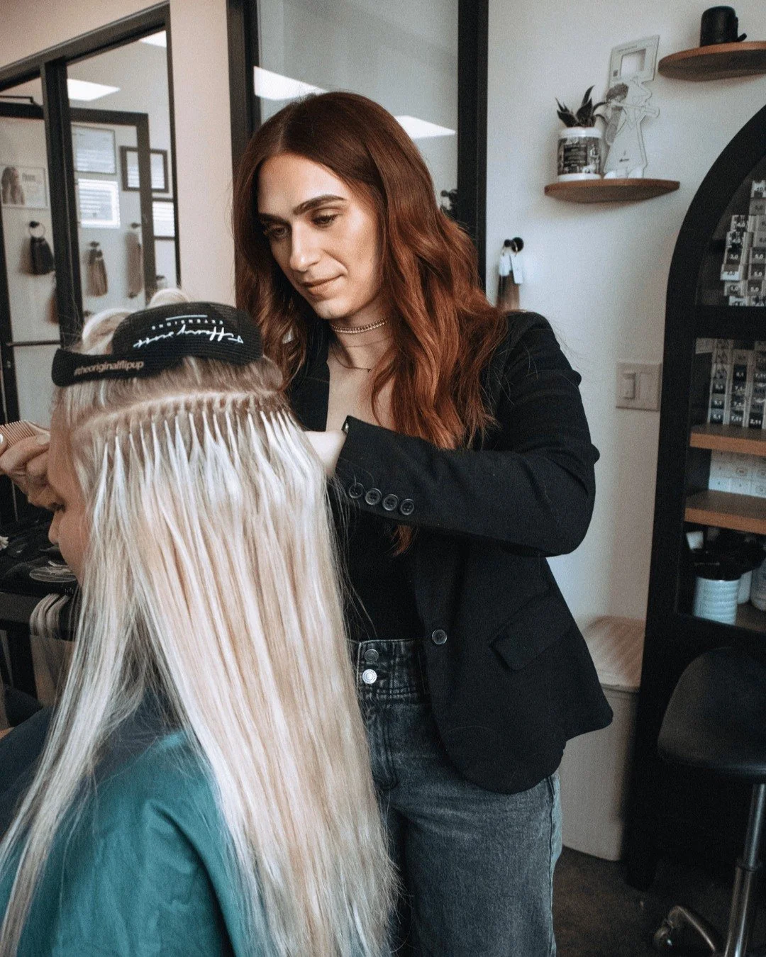Your dream hair change starts with a personalized consultation!

This is where we get to know you, your hair goals, and your unique style. It's not just about adding extensions&mdash;it's about crafting a look that's perfectly YOU.

During your consu