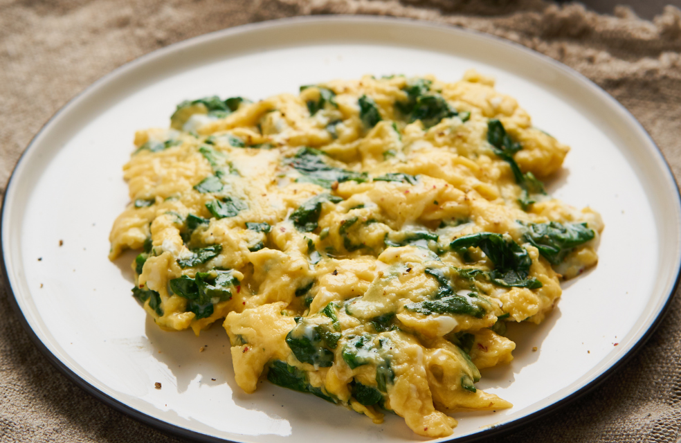 Veggie and Egg Scramble