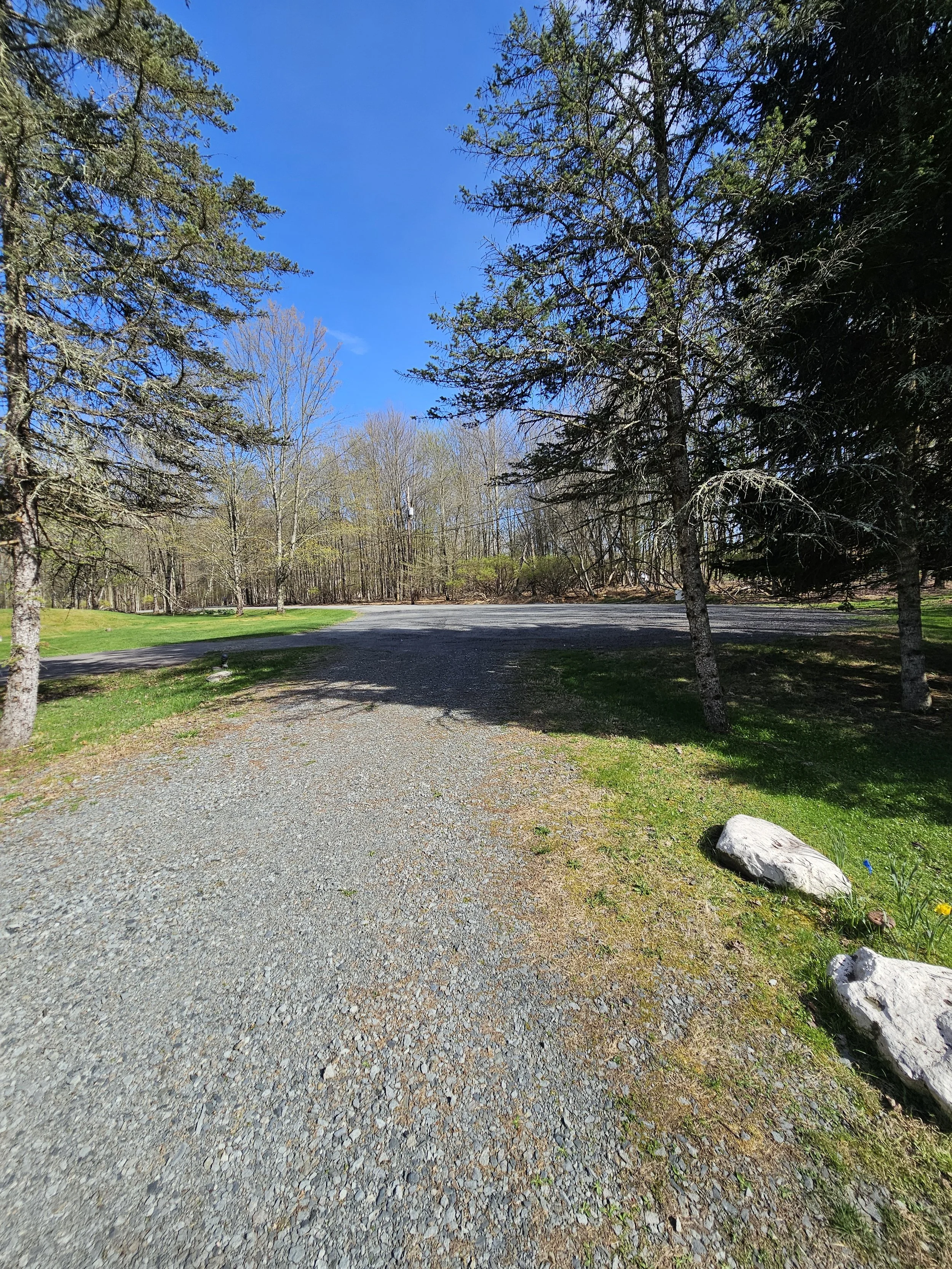 View from our front porch to the quiet cul de sac to enjoy the privacy or let the kids ride bikes worry-free.