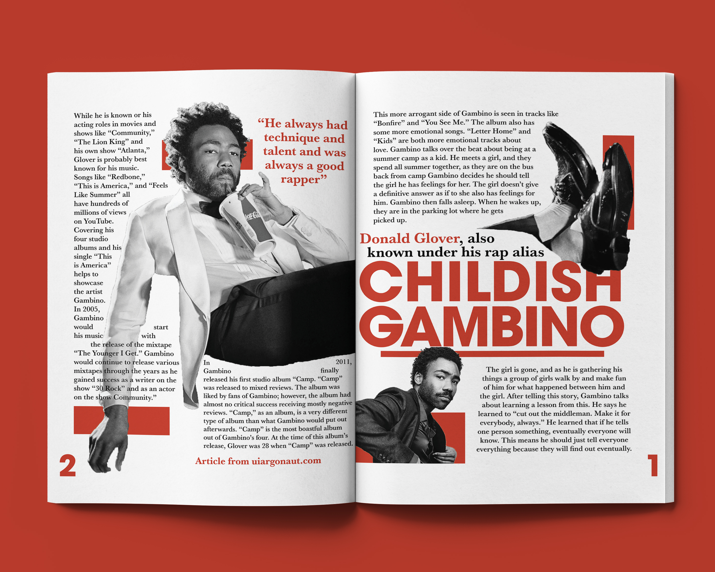 Editorial Design Designed in InDesign / Photoshop