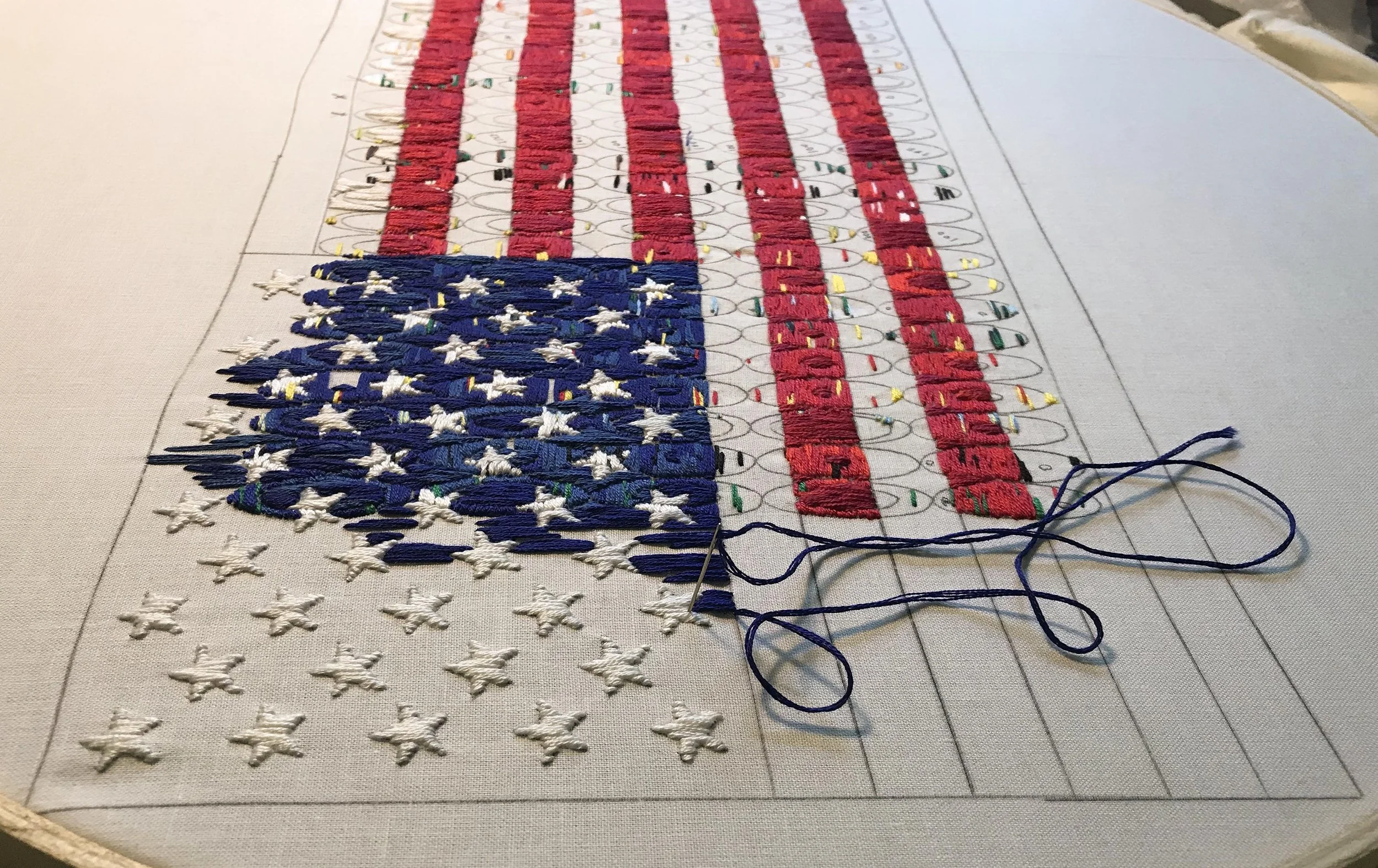 Process of Into the Social Fabric