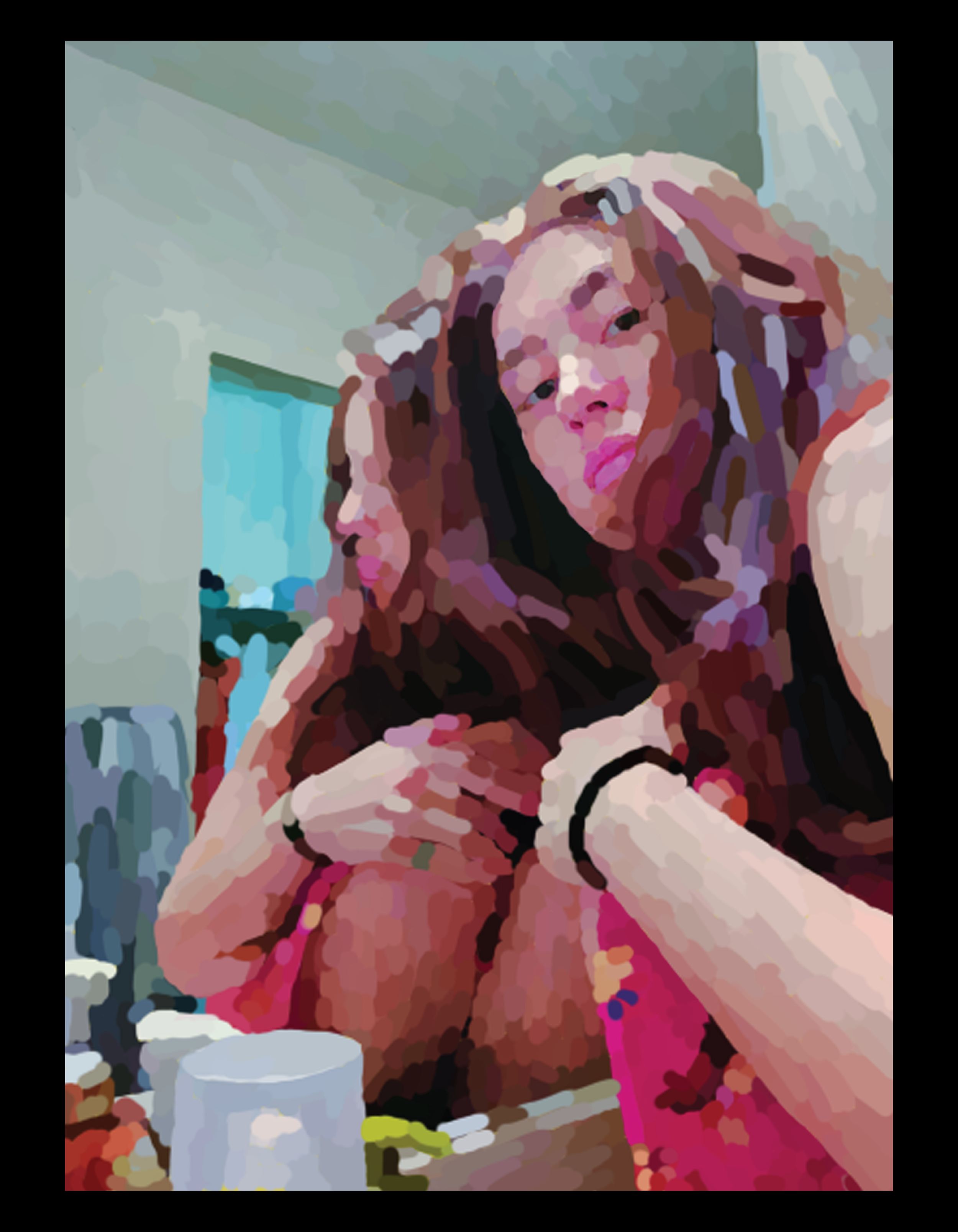 Digital Painting: Self-Portrait