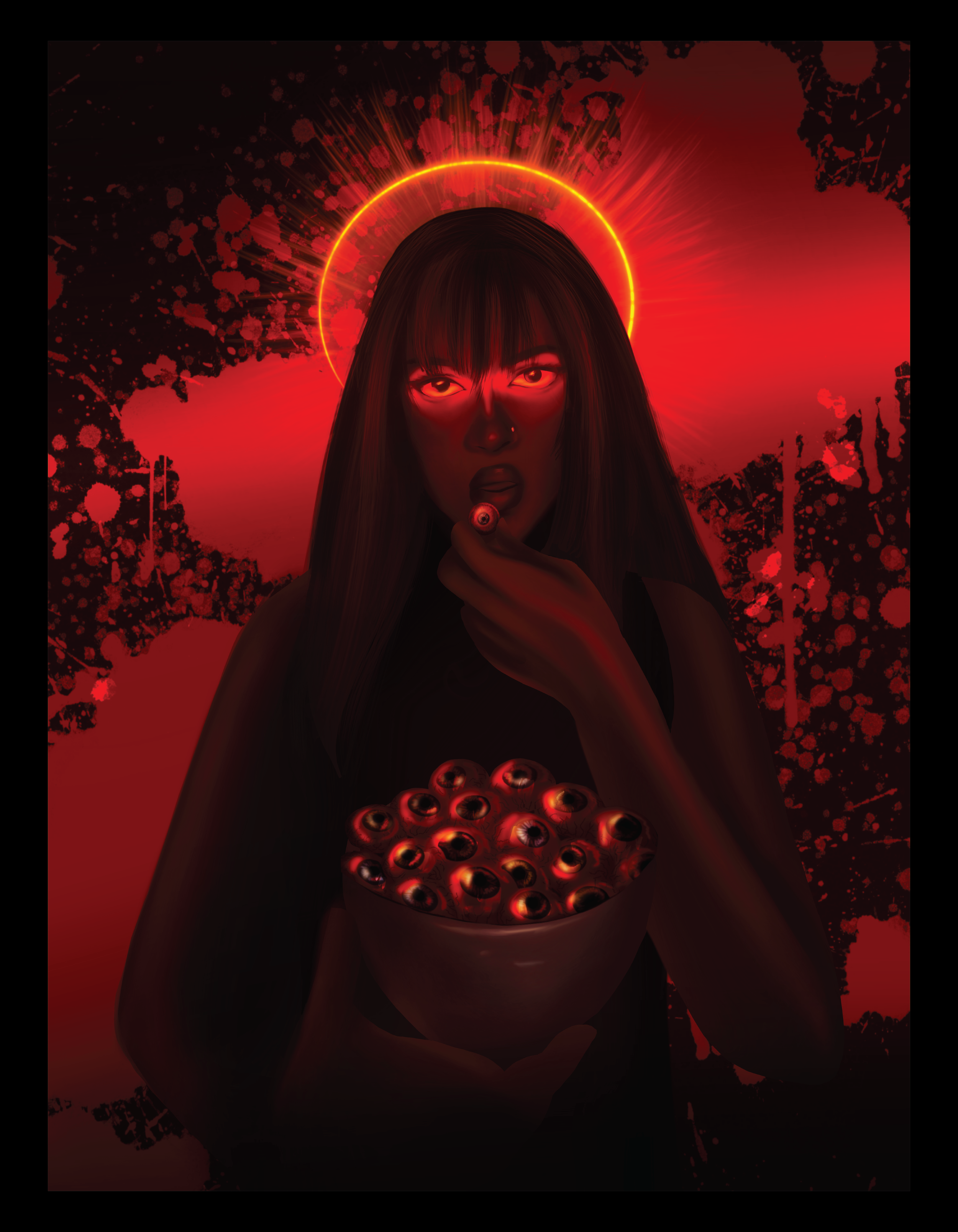 Digital Painting: Self-Portrait