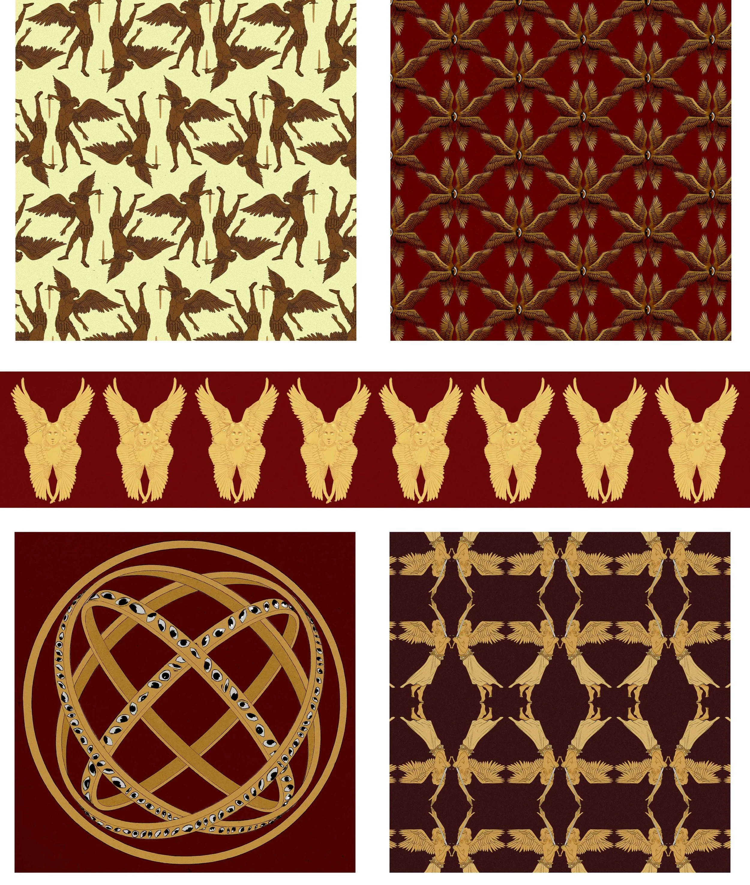 Patterns Created in Illustrator