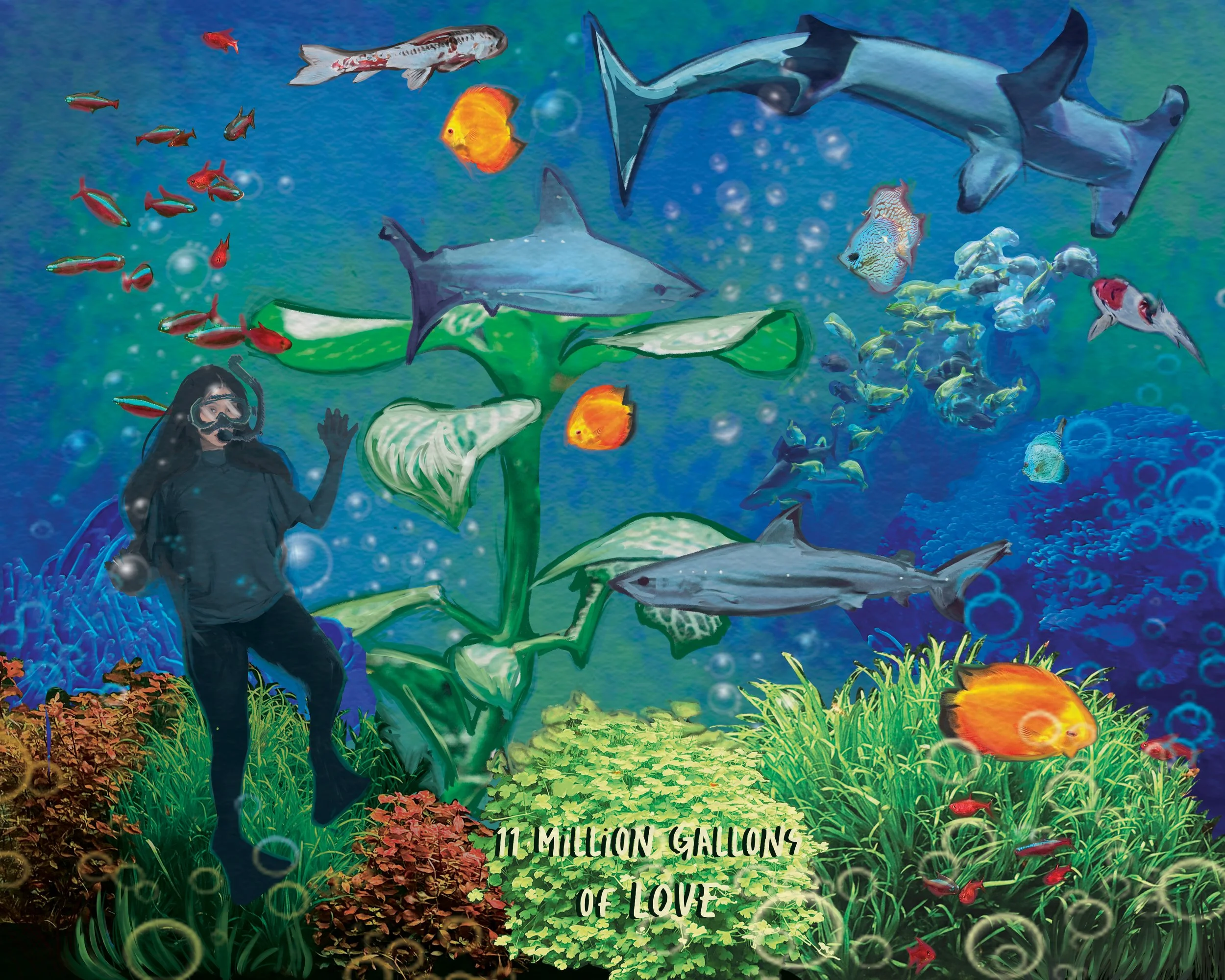 Digital Foundation: 2D Digital Collage Poster