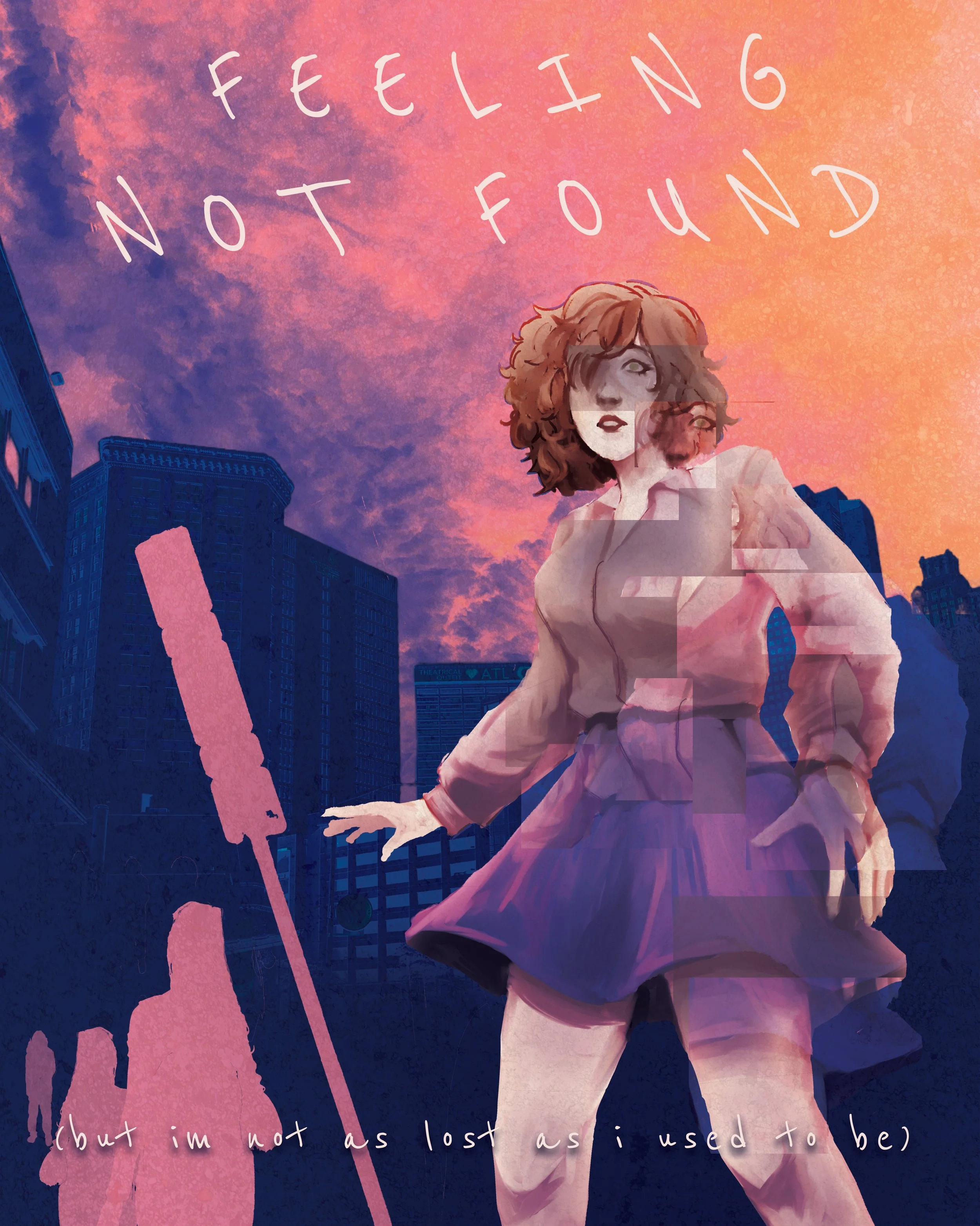 Digital Foundation: 2D Digital Collage Poster