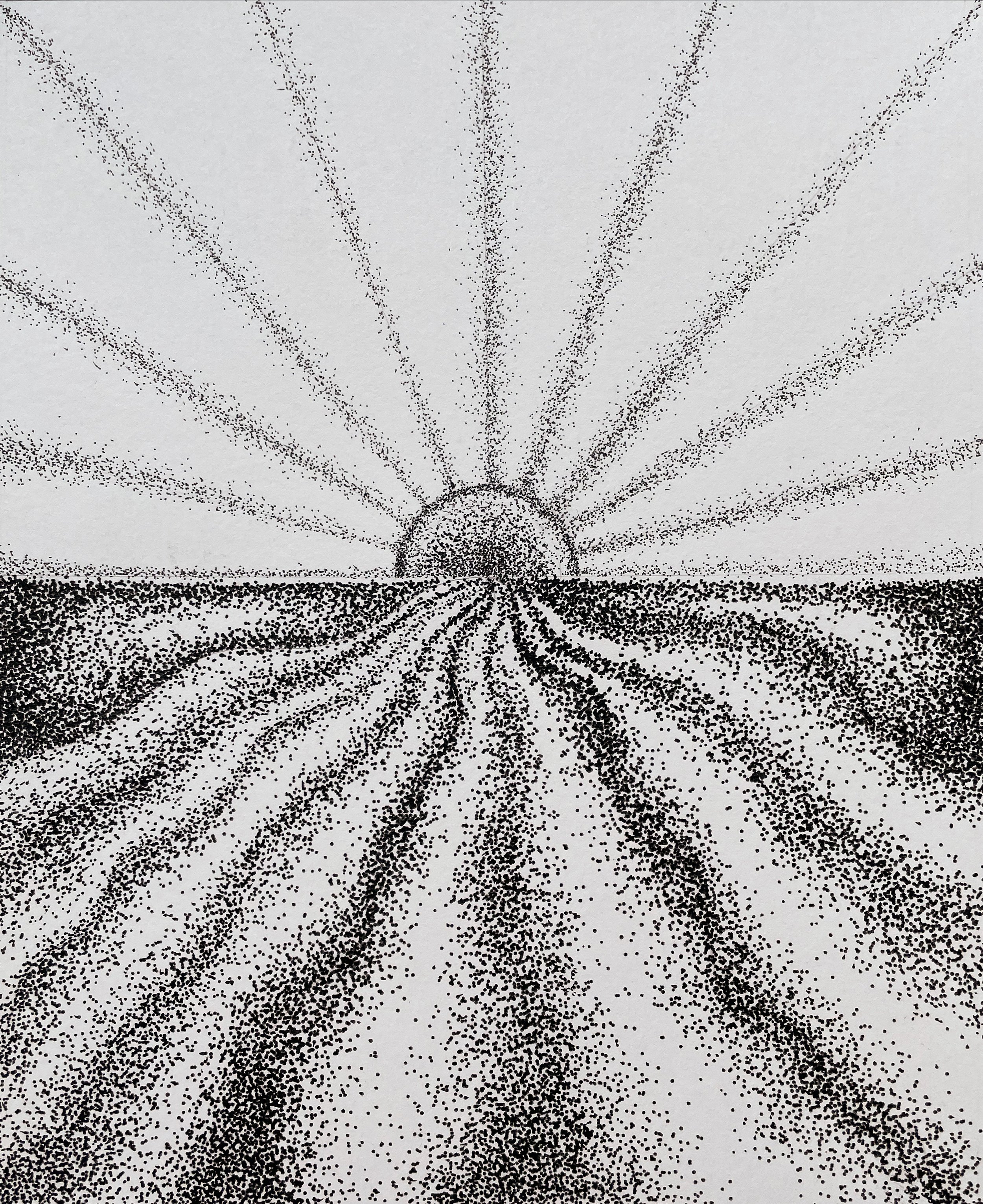 Value Study Created with Ink Pens