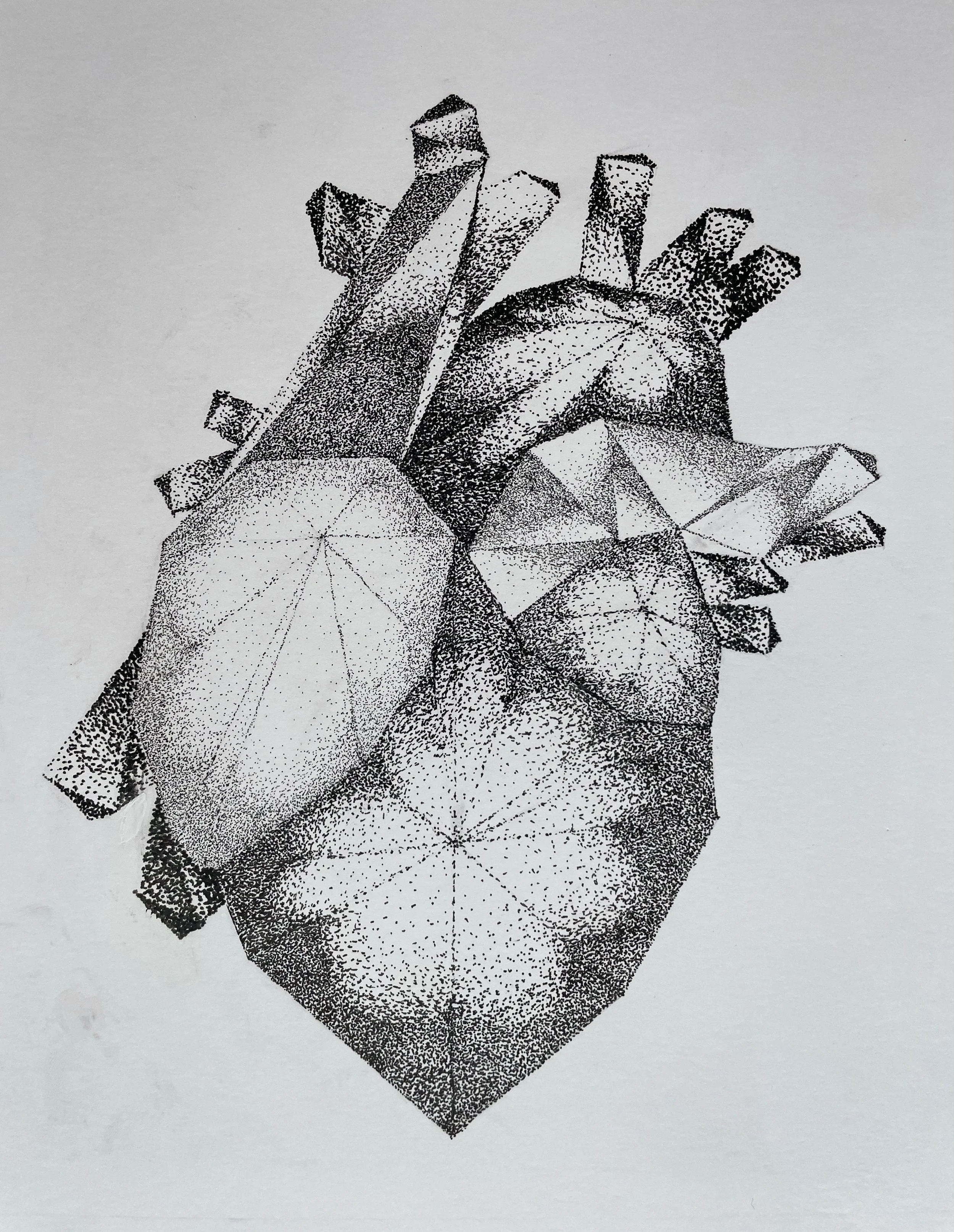 Value Study Created with Ink Pens