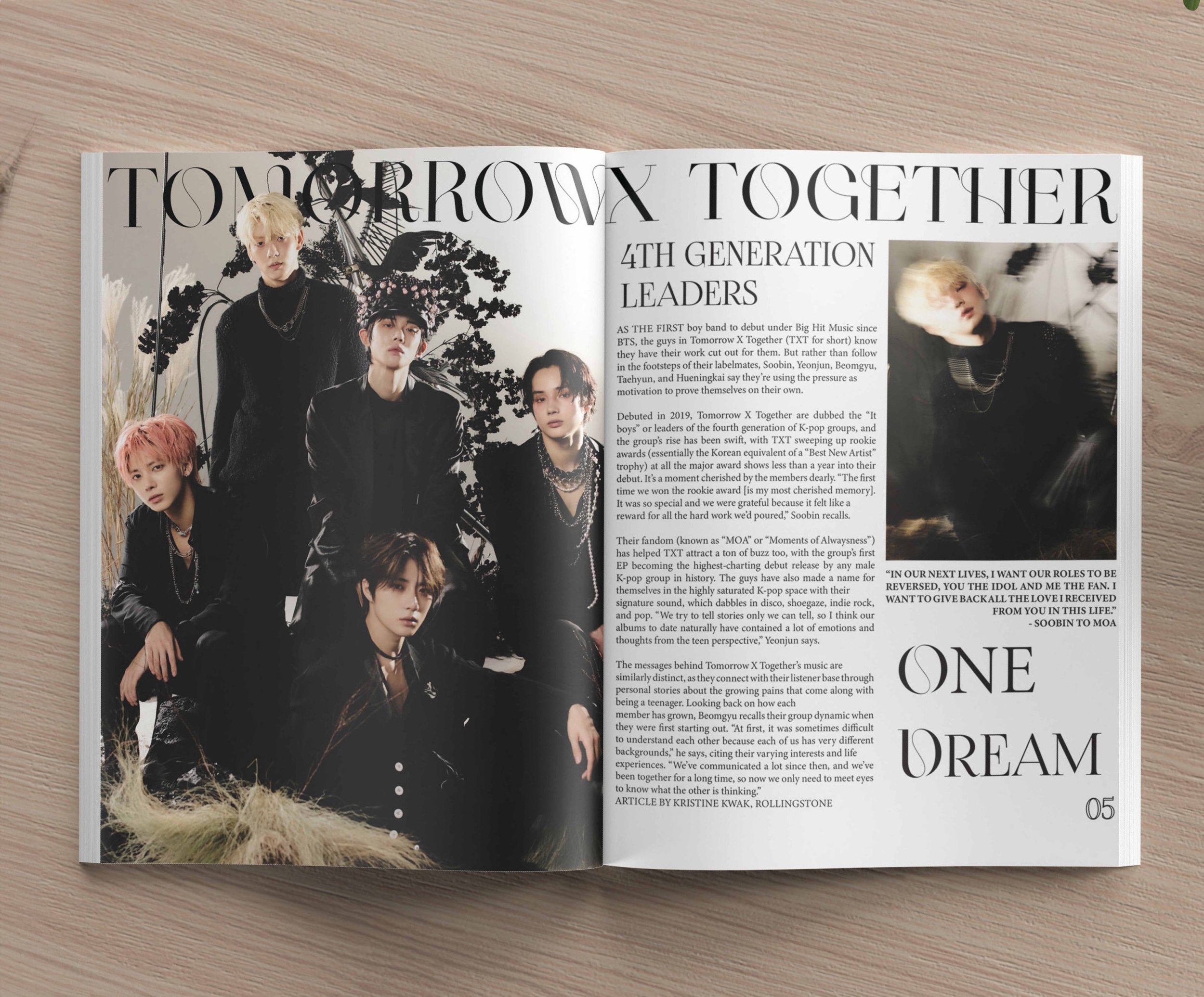 Editorial Design Designed in InDesign / Photoshop