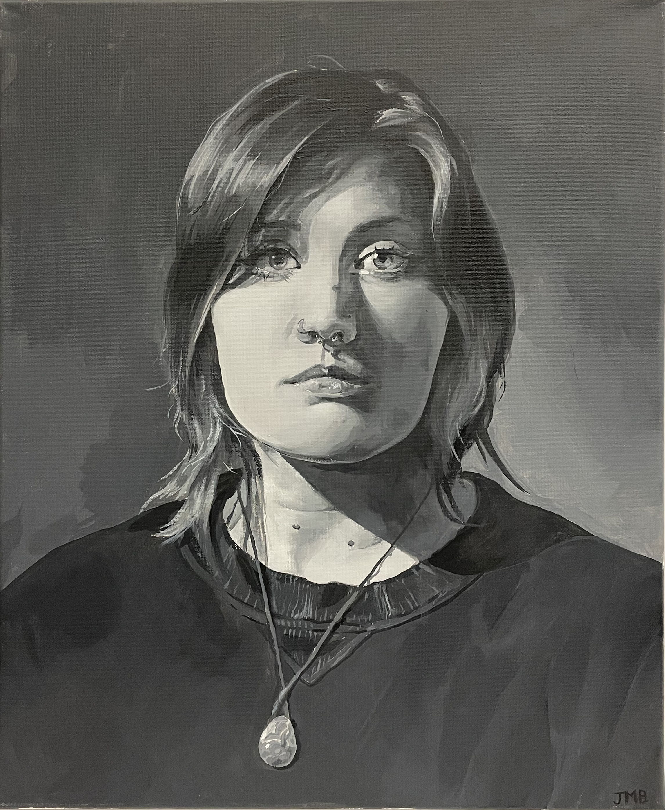 Black & White Self-Portrait