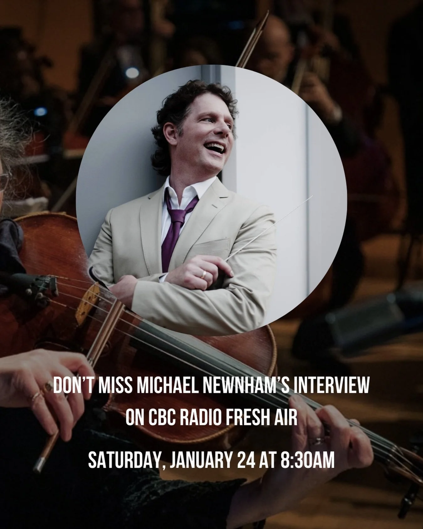 Tune in to hear Michael Newnham&rsquo;s interview with Ismaila Alfa (@cbcismaila), host of CBC Radio&rsquo;s Fresh Air program, happening Saturday, January 24th at 8:30am! You won&rsquo;t want to miss it!