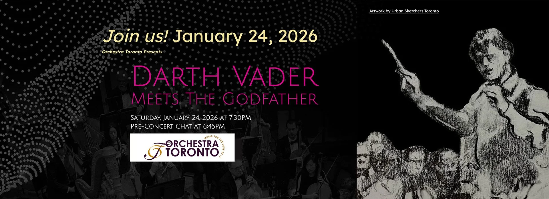 Darth Vader Meets The Godfather | January 24, 2026 7:30 PM | Programme Notes