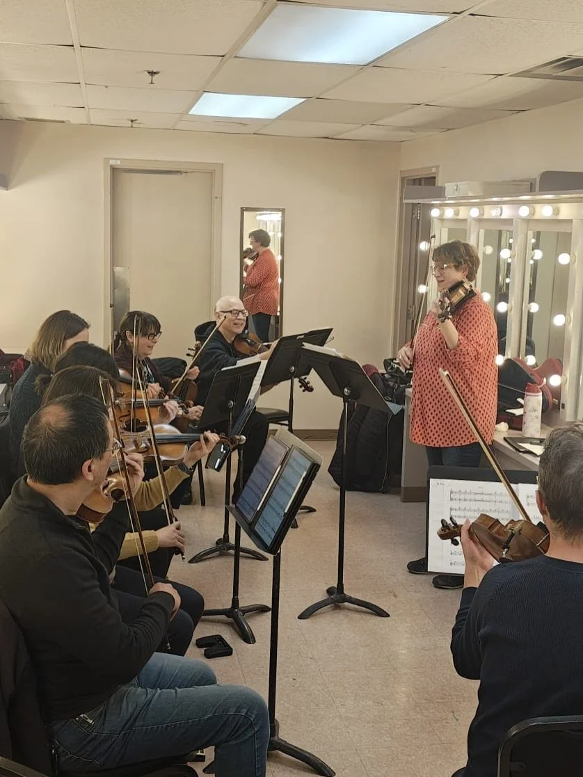 Sections at sectionals! Our musicians are hard at work preparing for our upcoming concert, &lsquo;Pardon Our French: Music from Ravel &amp; Gershwin&rsquo;! Have you secured your seats yet?