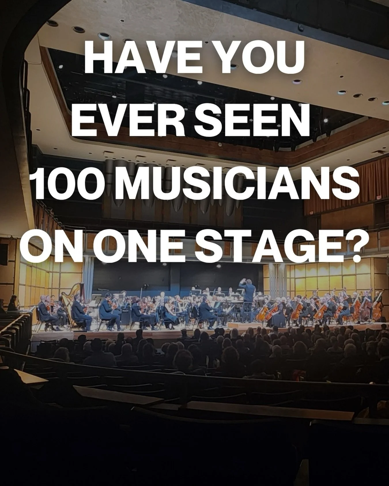 Don&rsquo;t miss your chance to see one of Toronto&rsquo;s largest orchestral concerts on Saturday, June 6th. 

We&rsquo;re gearing up to perform Mahler&rsquo;s monumental &ldquo;Symphony no. 2: &ldquo;Resurrection&rdquo;. This symphony requires a la