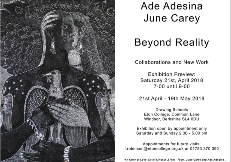 2018 : Beyond Reality (with June Carey) - Drawing Schools Eton College
