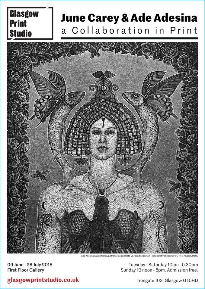2018 : A Collaboration In Print (with June Carey) - Glasgow Print Studio