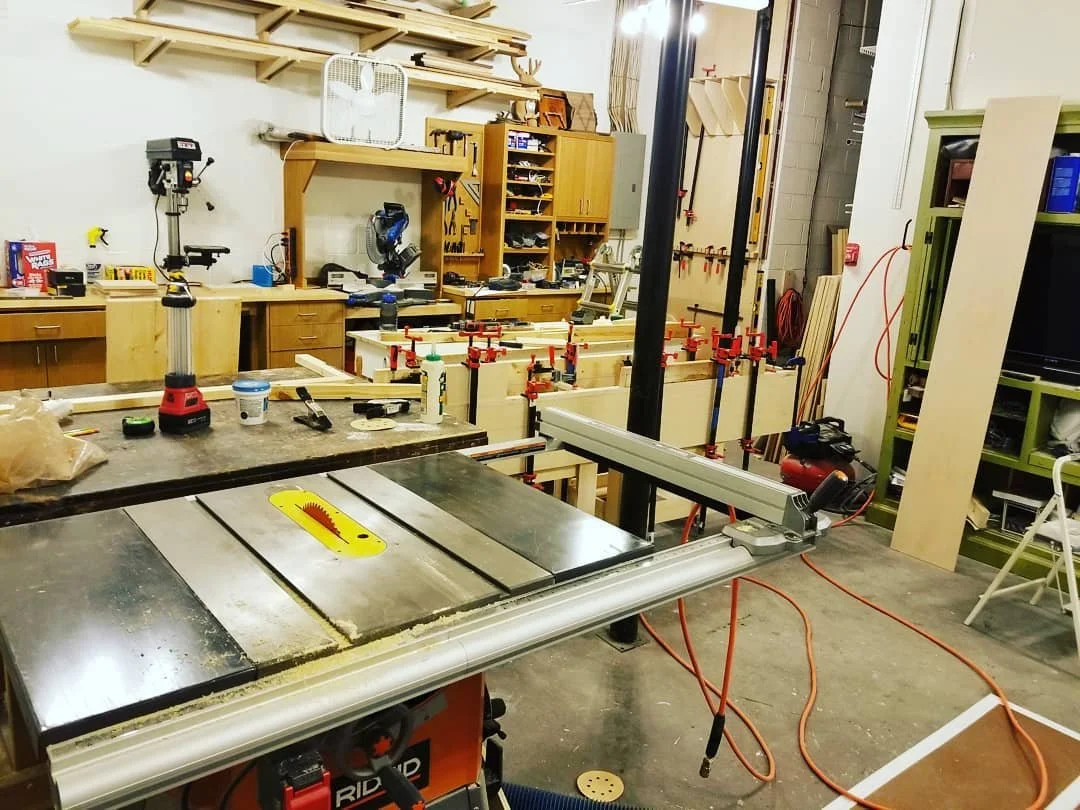 Shop exploded. 

#woodworking #wood #messy #woodshop
