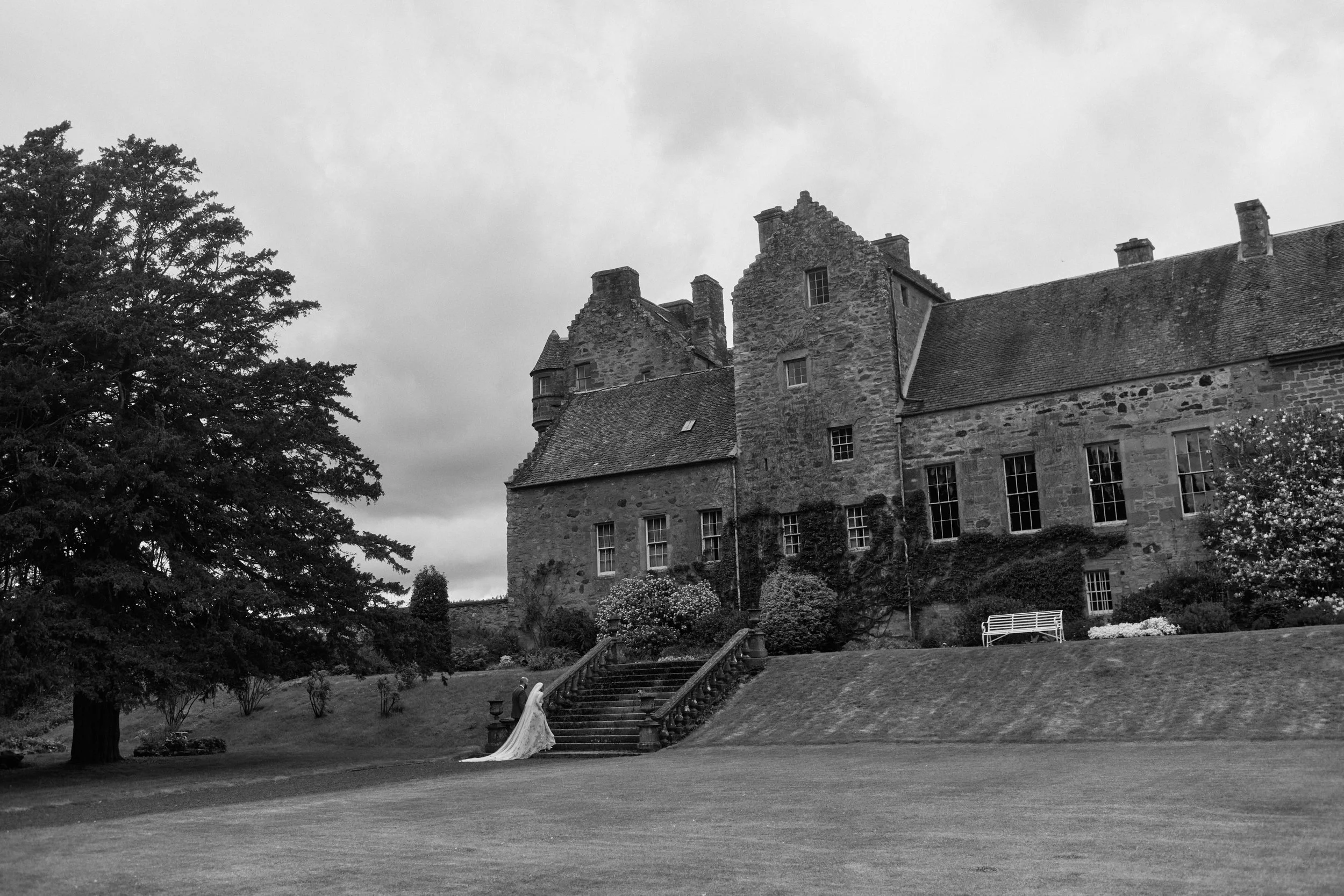 Chapters from their Love Story Miranda &amp; David at Murthly Estate