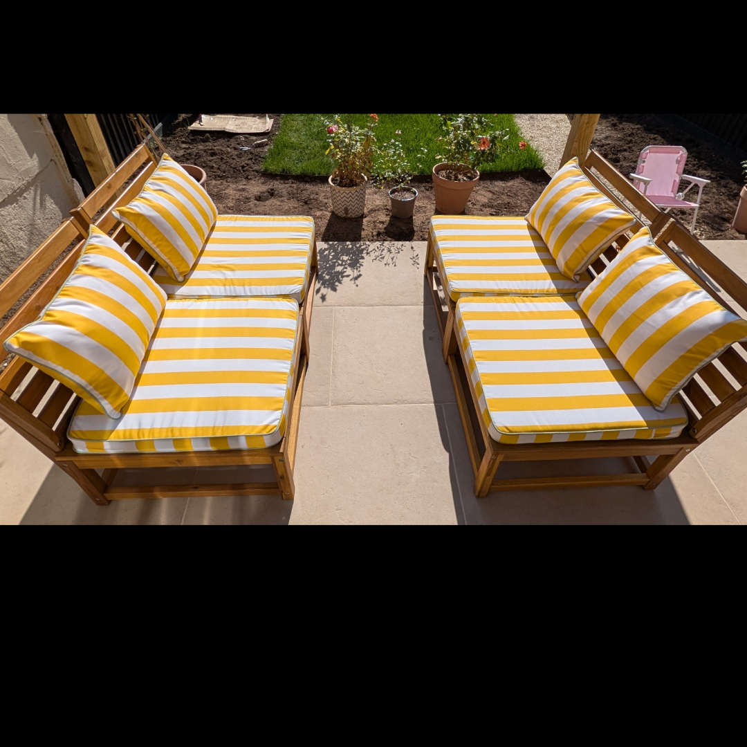 Large outdoor and indoor cushions
