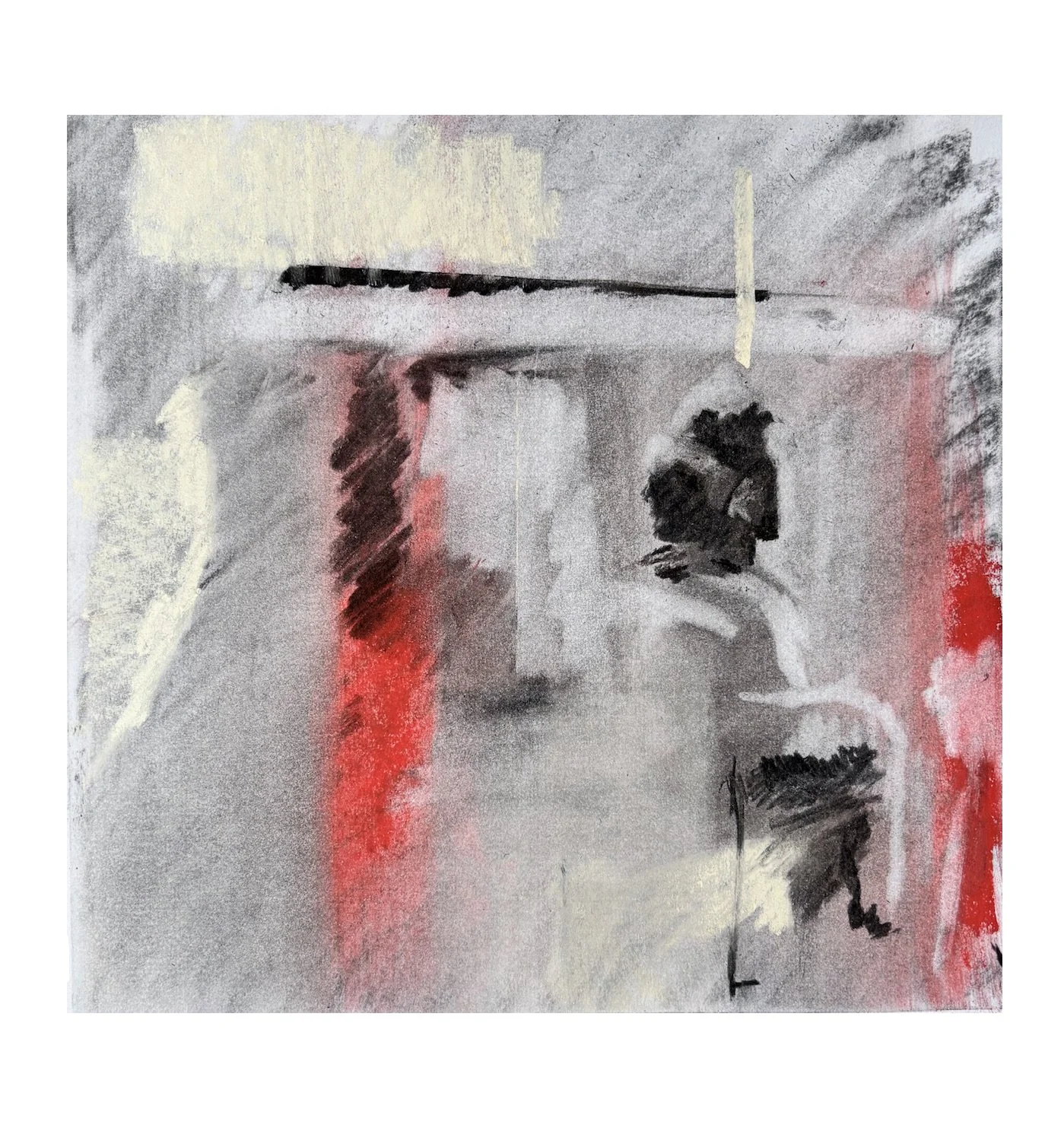 Drawing Room 26 Sept 2025, Pastel on paper