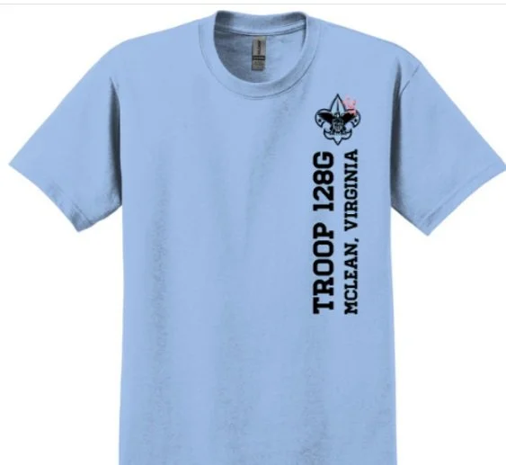 Class B Performance Wicking T-Shirt (Girls Troop)