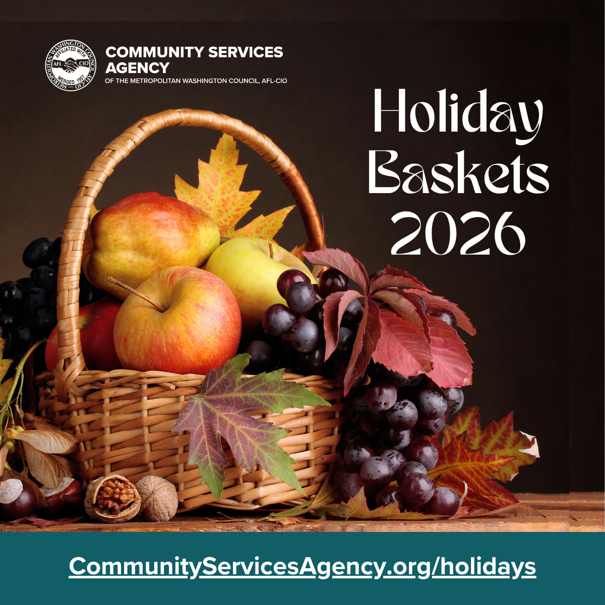2026 Holiday Basket Program now open 