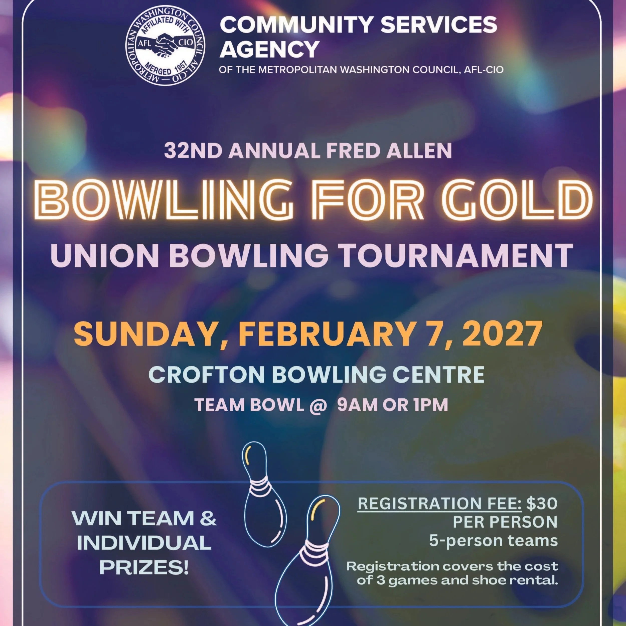 Bowling for Gold 2027 tournament