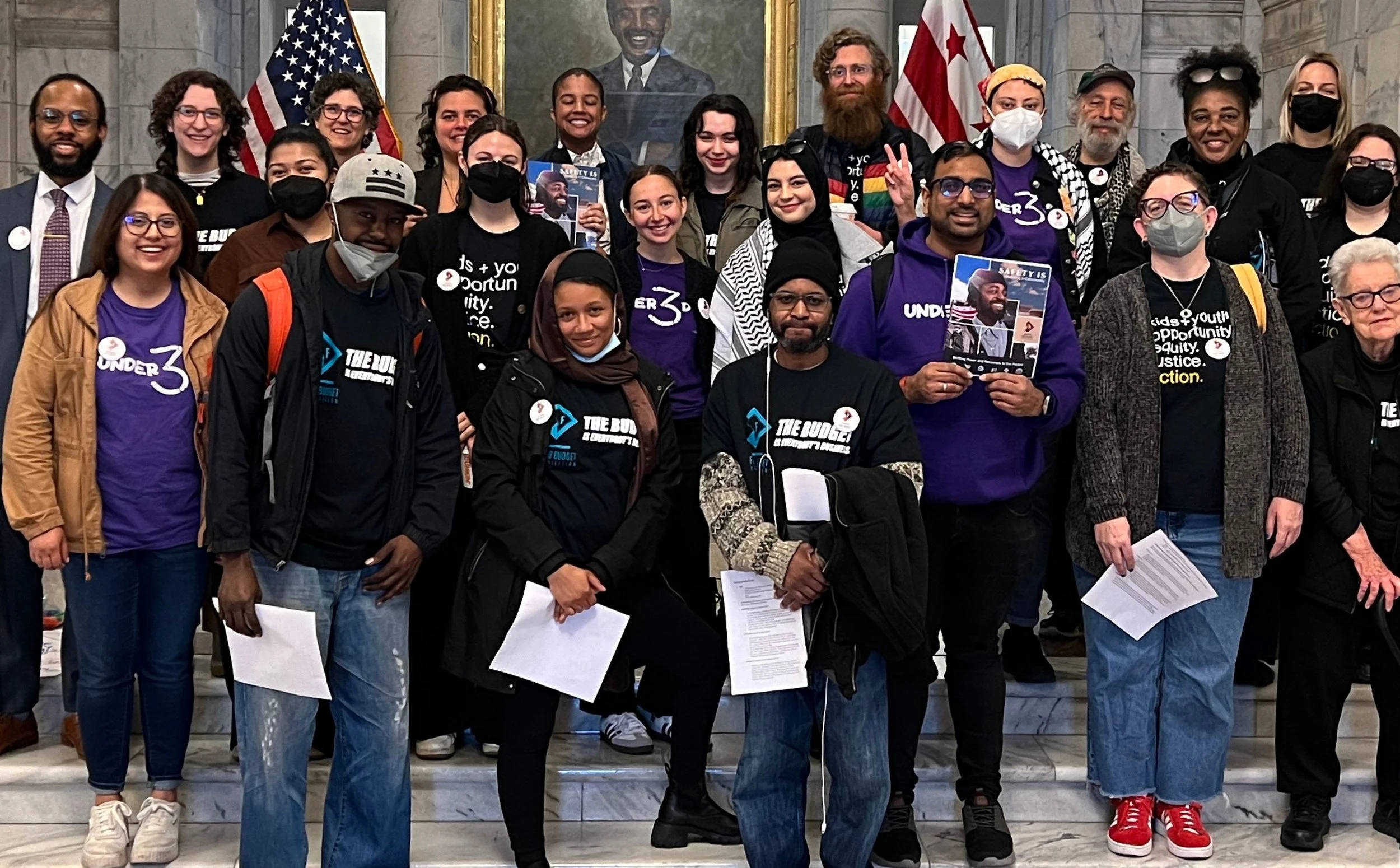 Fair Budget Coalition Budget Walkaround @ DC Council