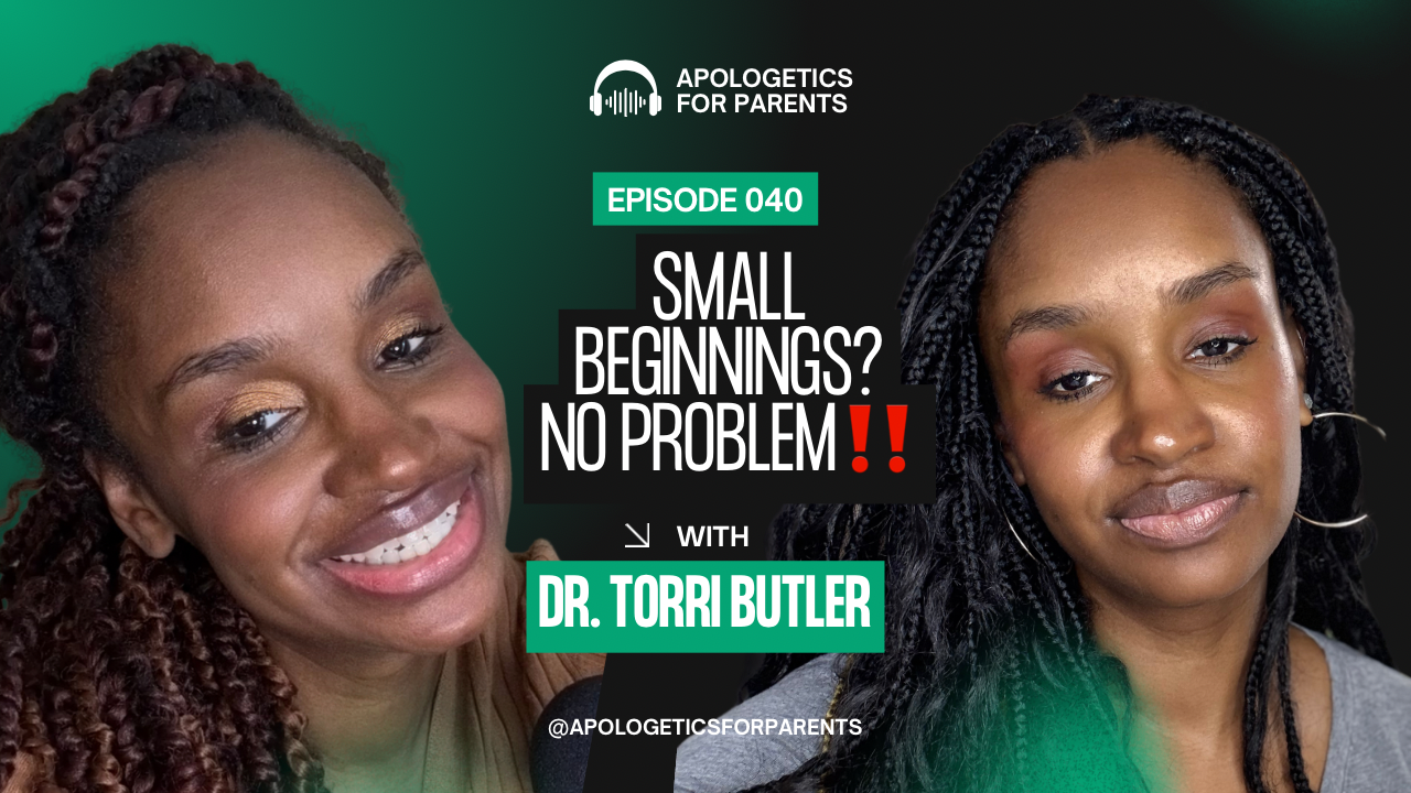 Episode 40 - Encouragement Right Where You Are: Don't Despise the Start