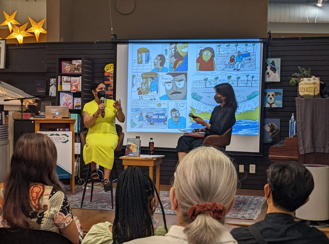 Moderated the book launch discussion for Malaka Gharib's "It Won't Always Be Like This" at Parnassus, 2022