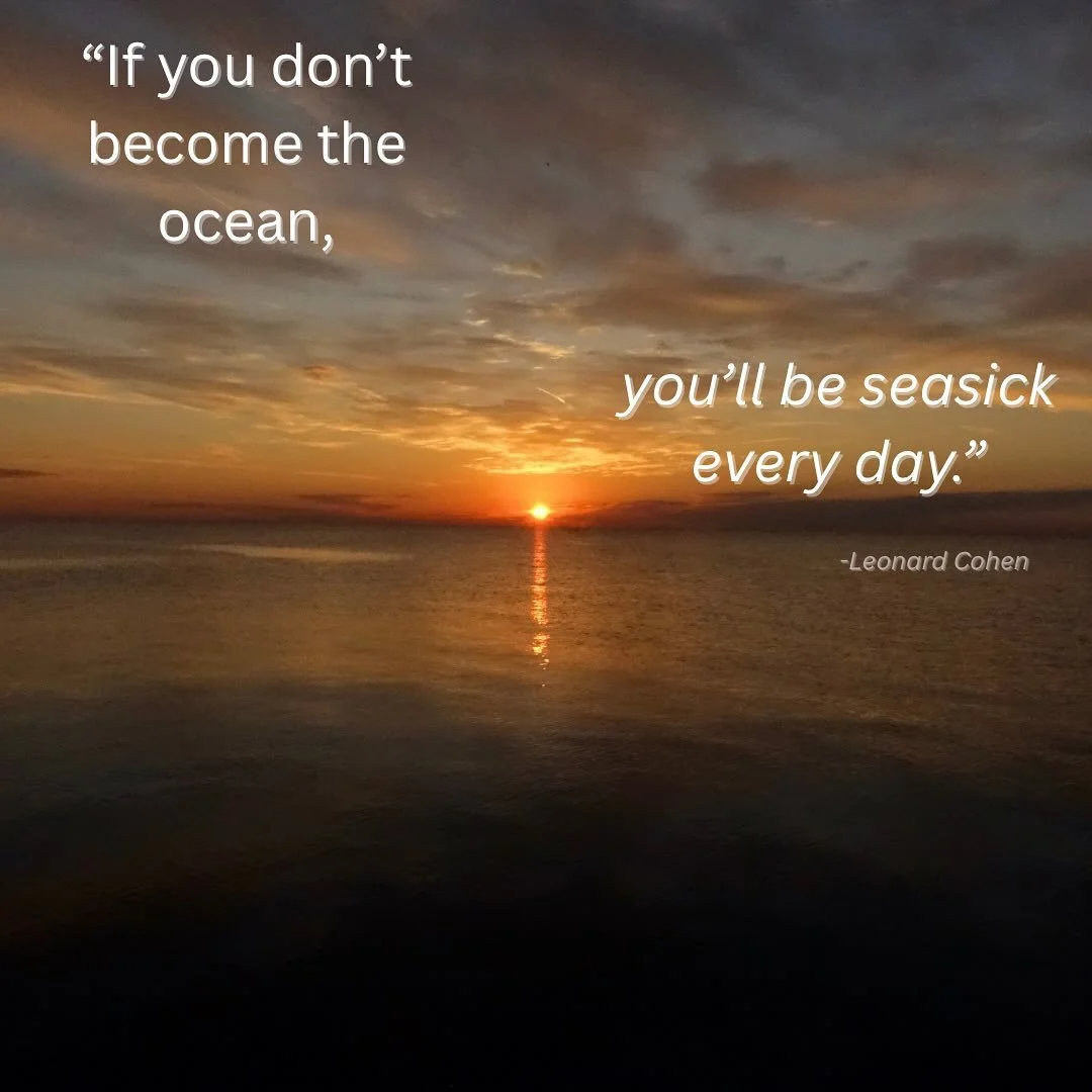 Life is unpredictable. It crashes, pulls, and swells without asking.

The more we resist its uncertainty, the more we suffer.

Existential therapy helps us stop clinging to the shore, and instead learn to float, to feel, and to live in the depths of 