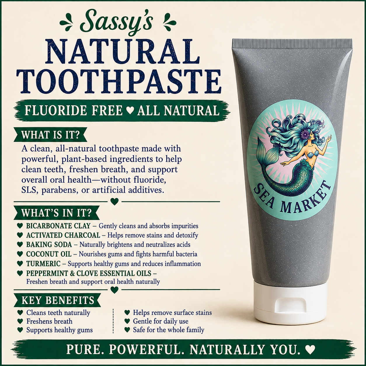 Fluoride Free Toothpaste