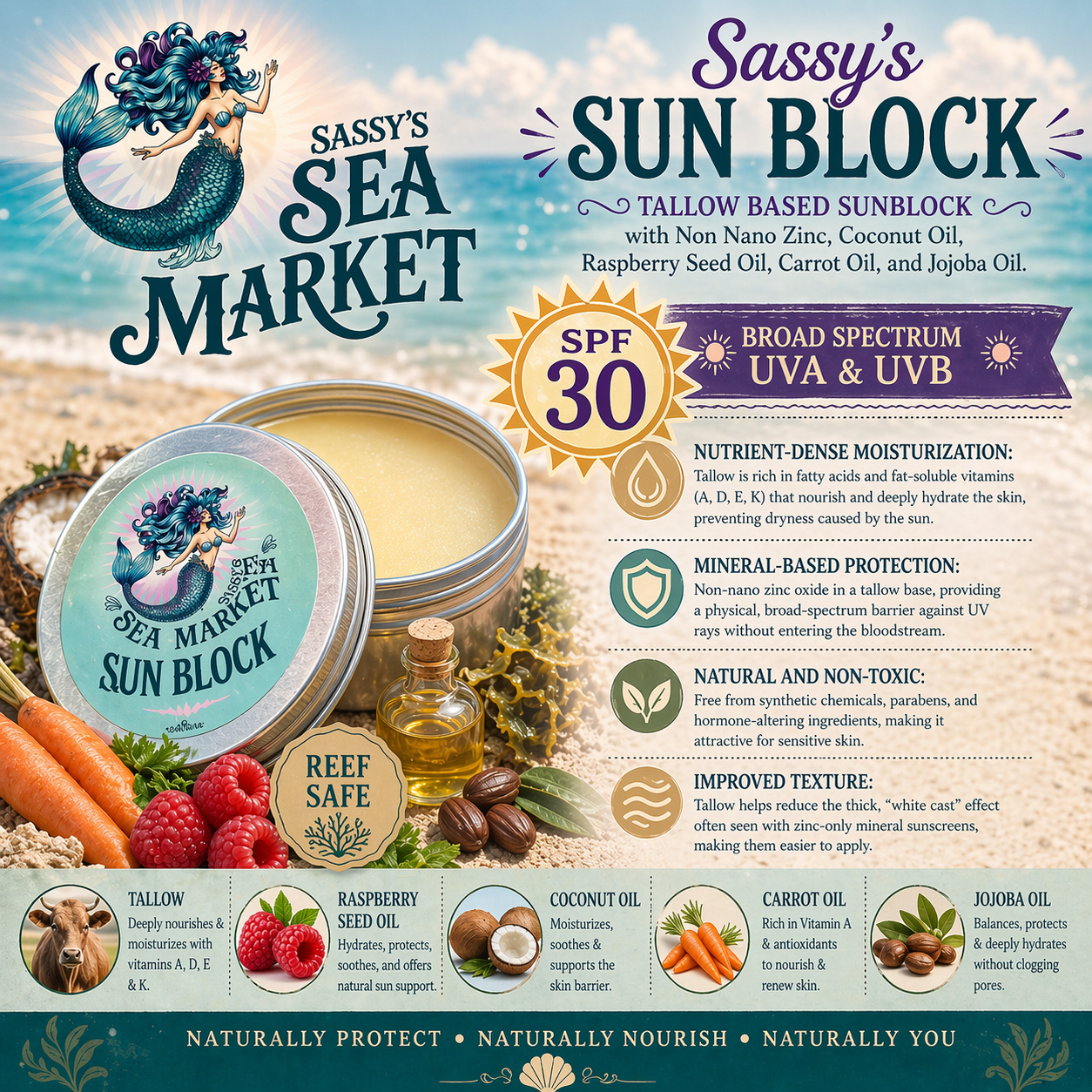 Tallow Sunblock SPF 30
