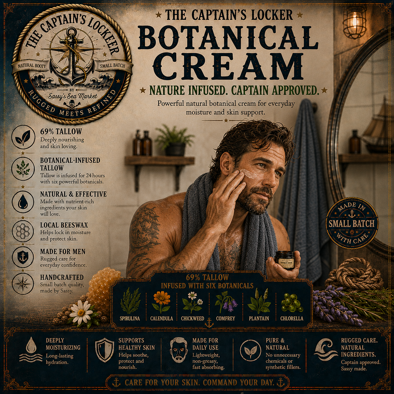Captain's Botanical Cream