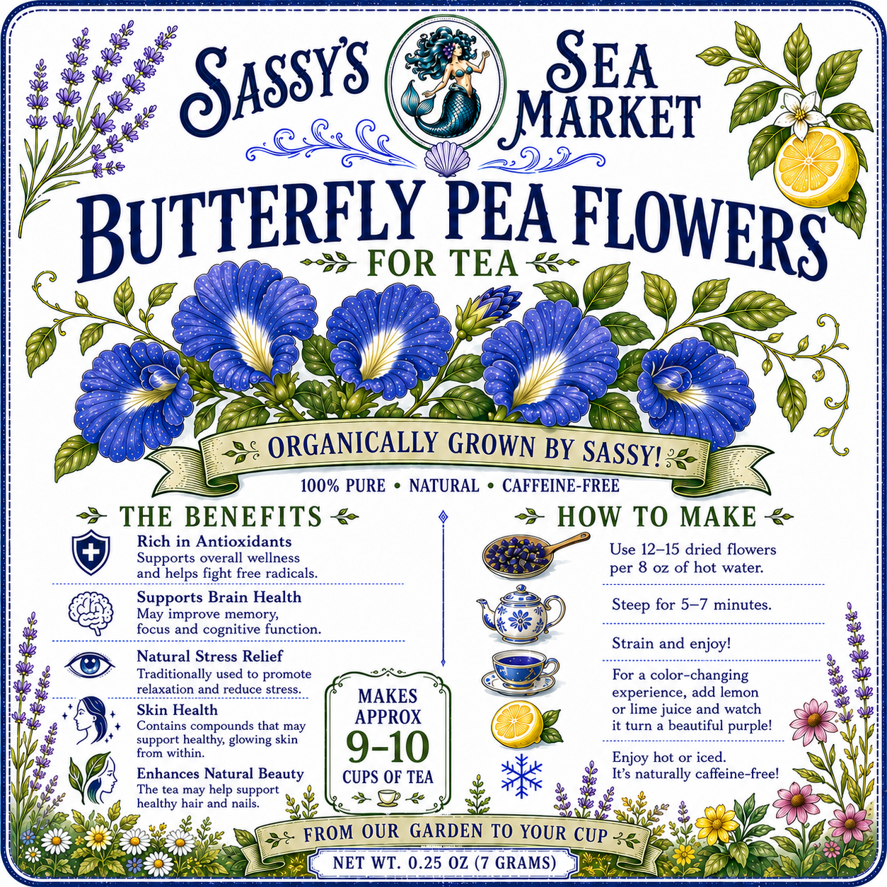 Butterfly Pea Flower