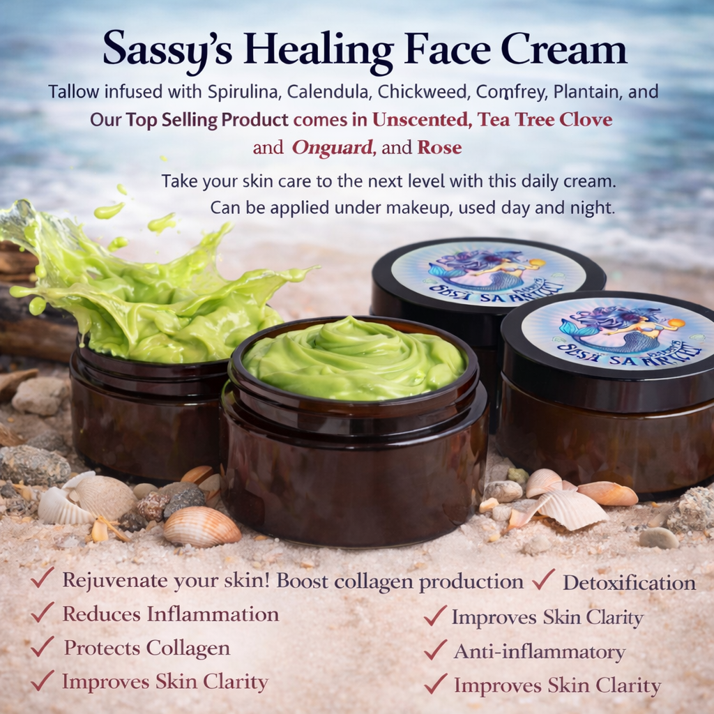 Tallow Healing Face Cream 4 oz