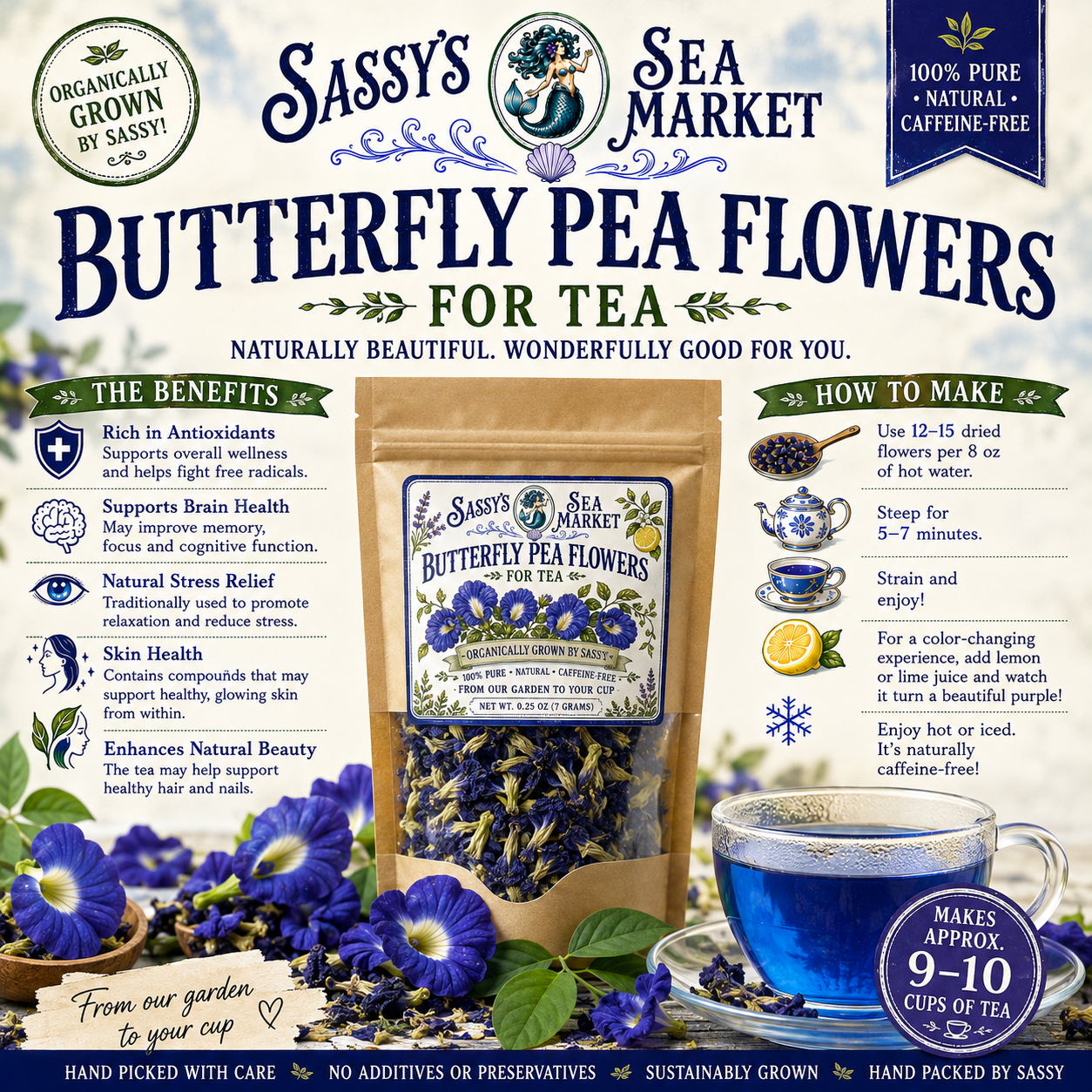 butterfly pea tea organic