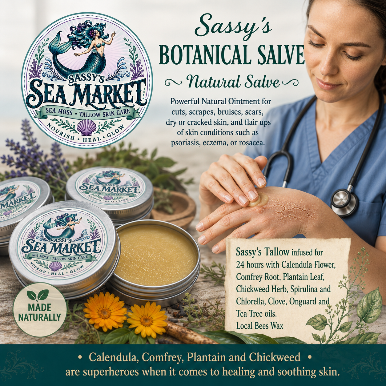 Salve used by Nurse