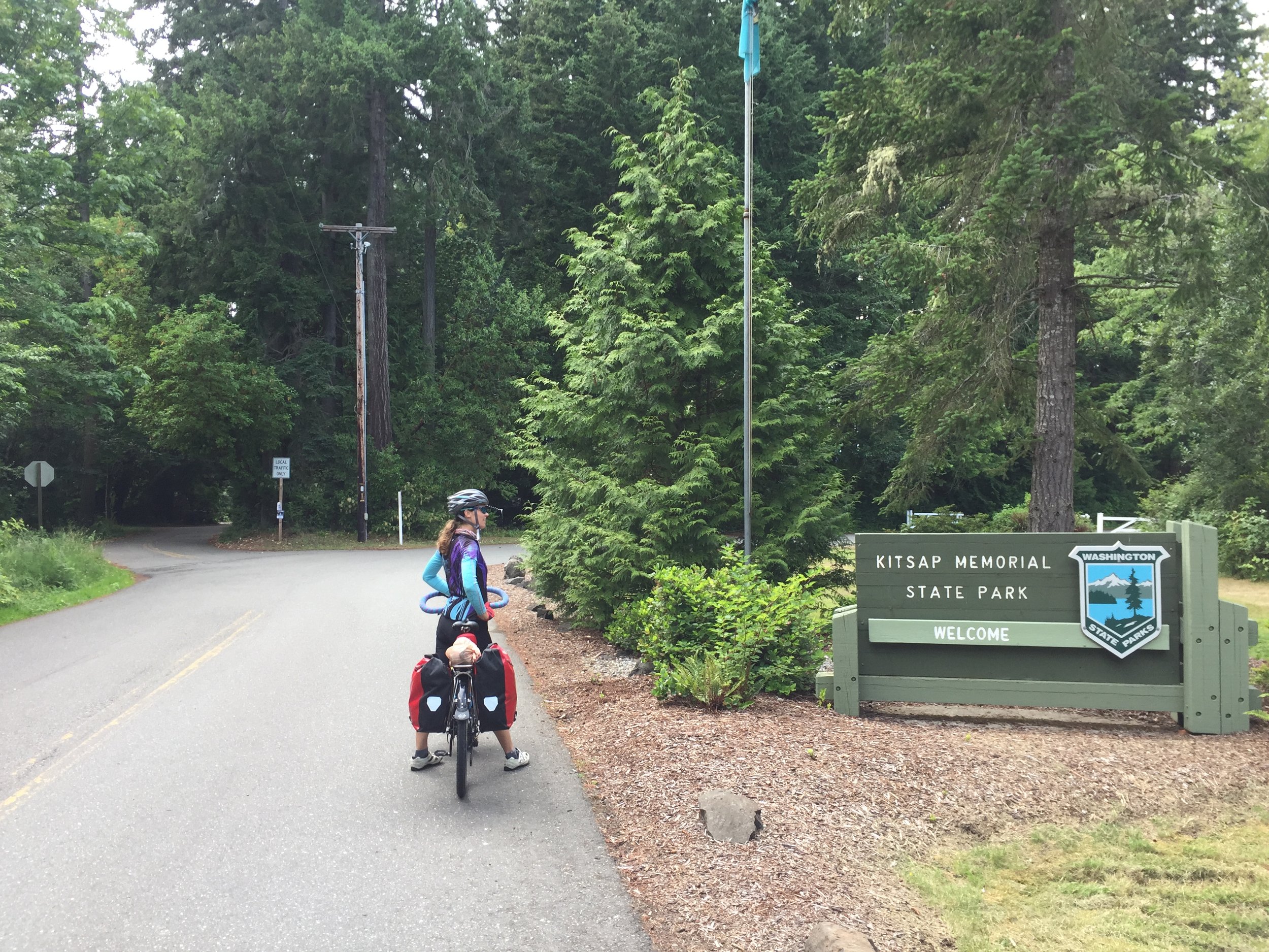 Olympic Peninsula - Day 1 - Seattle to Kitsap State Park, WA