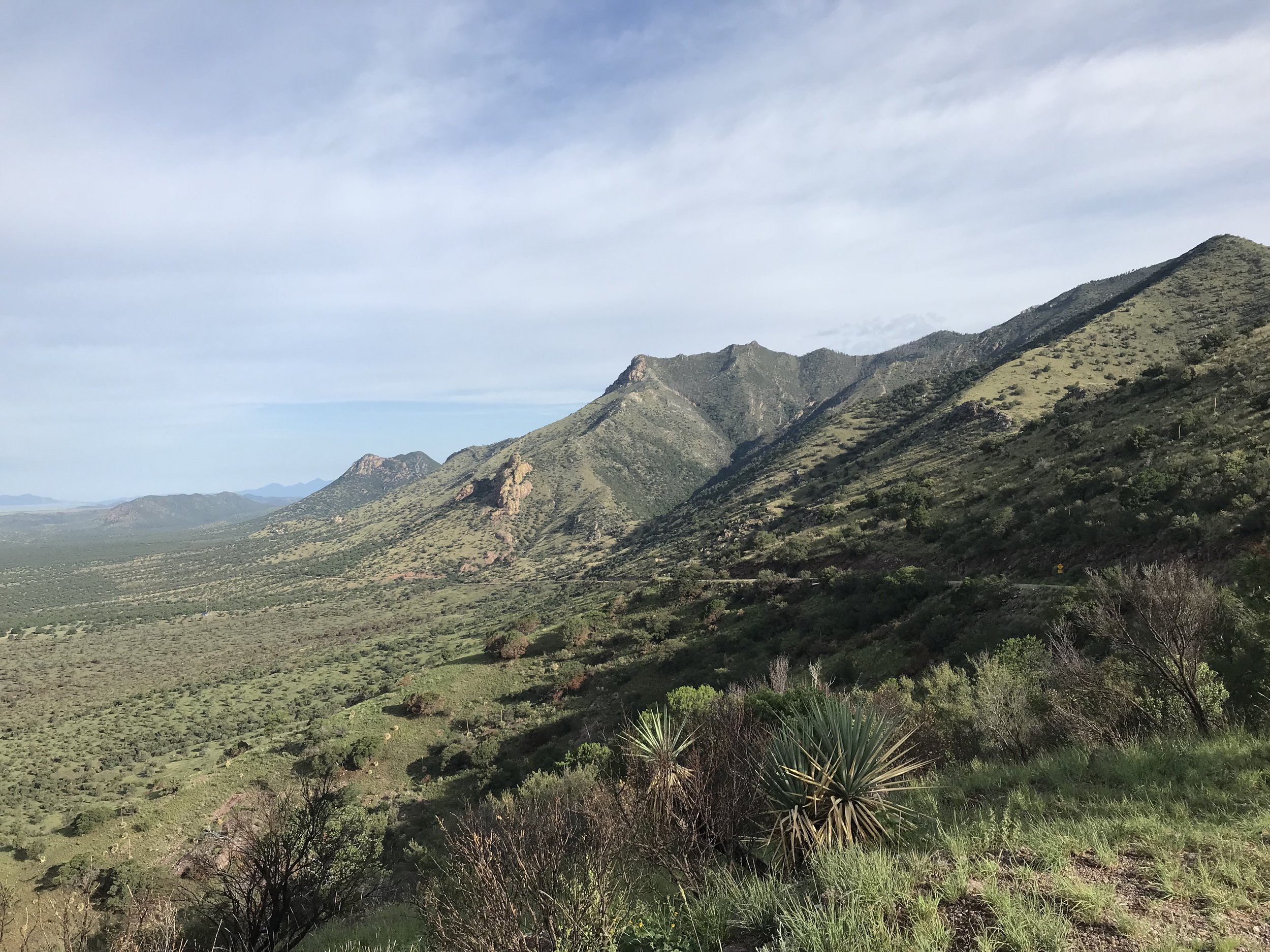 Arizona Trail - Huachuca Traverse - Back to Complete Passage 1 of the AZT