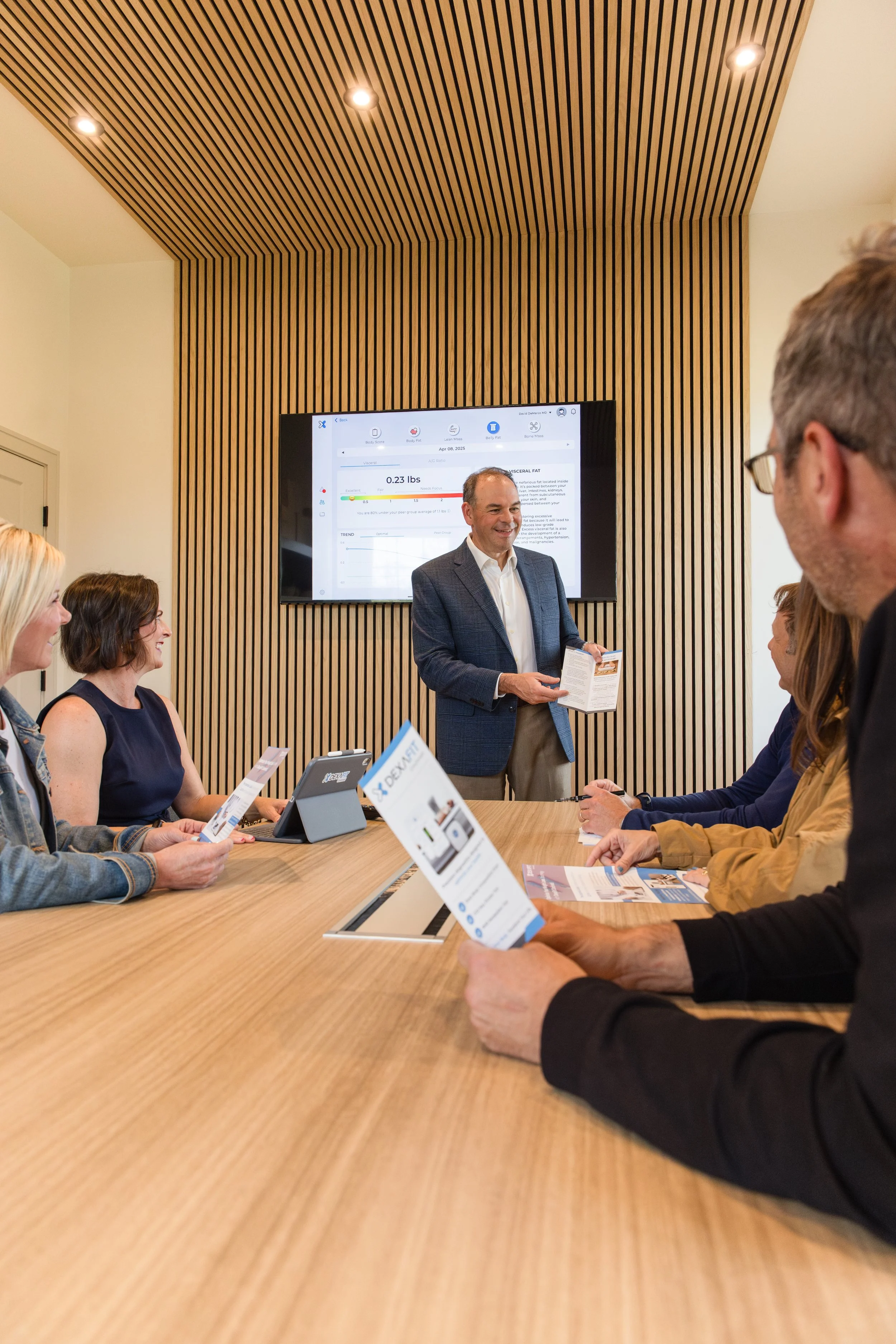 DexaFit Cincinnati Conference Room with Dr. Dave De Marco