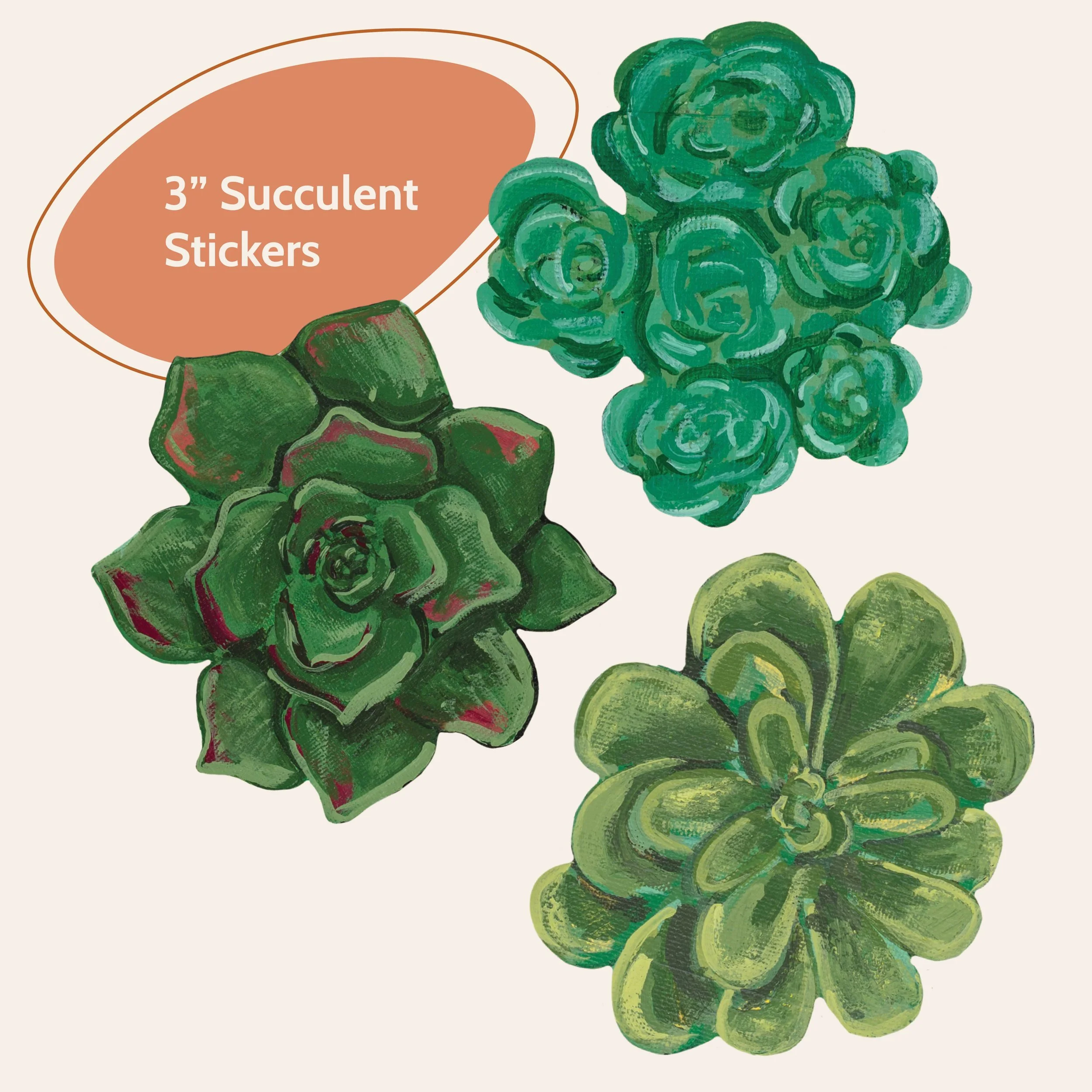 Succulent Sticker