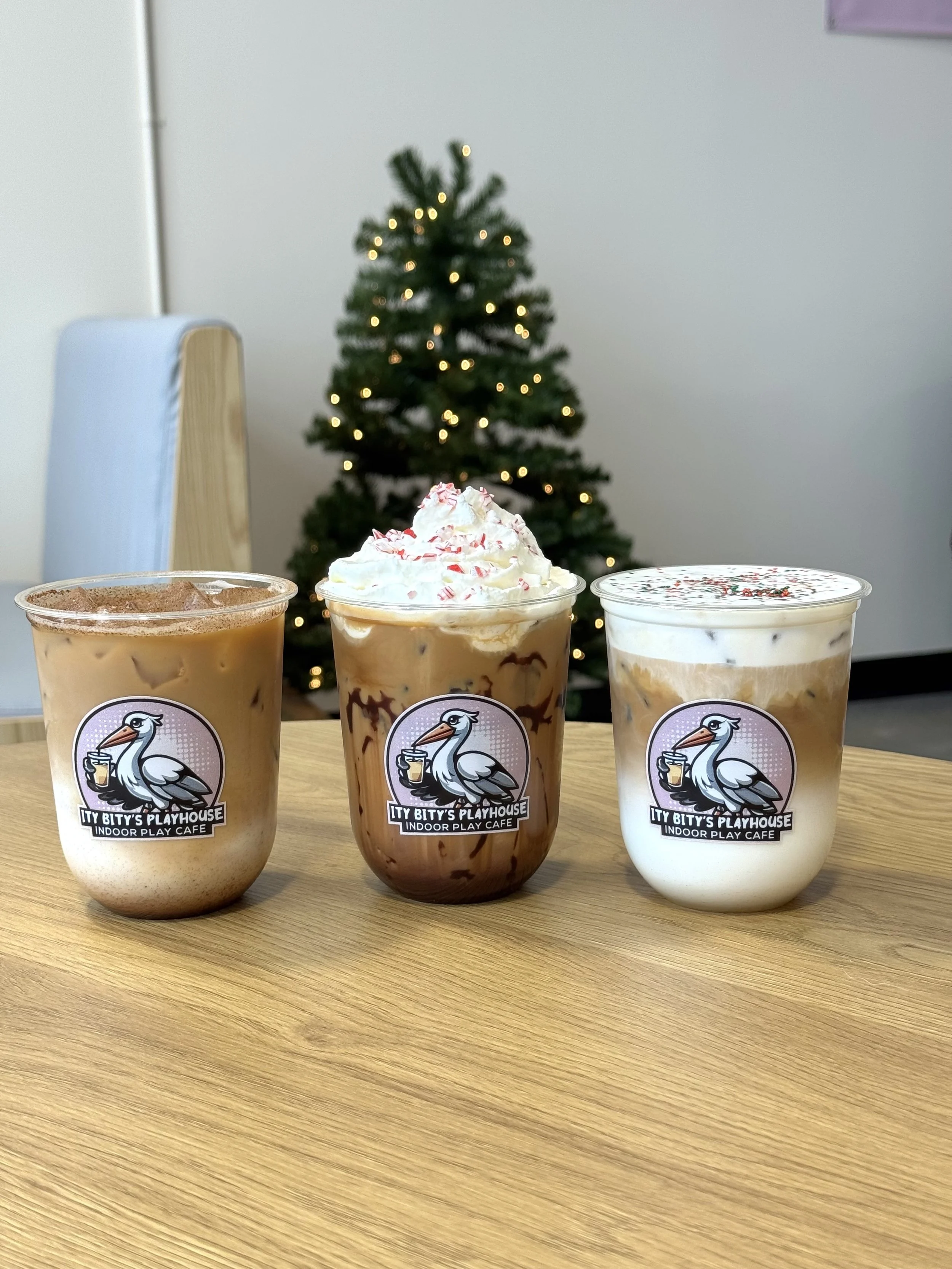 Indoor Playground & cafe Play Princess Kids Drink with Sprinkles