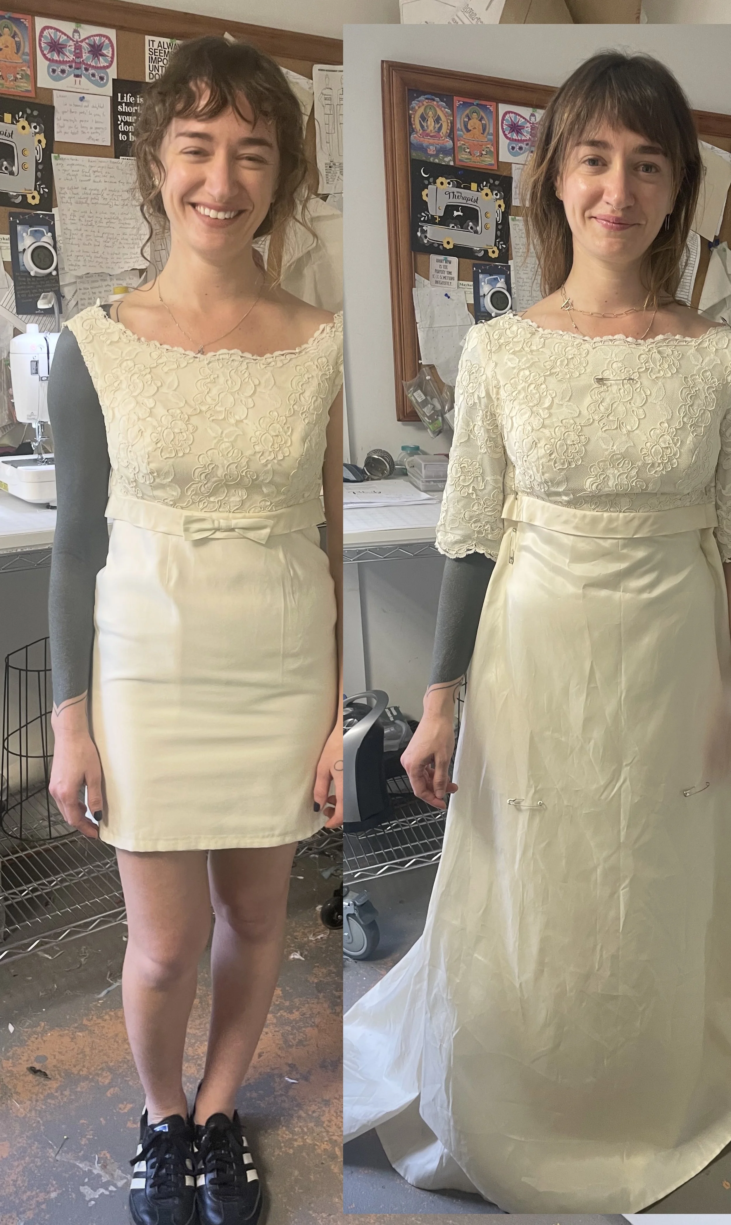 Bridal Dress Transformation