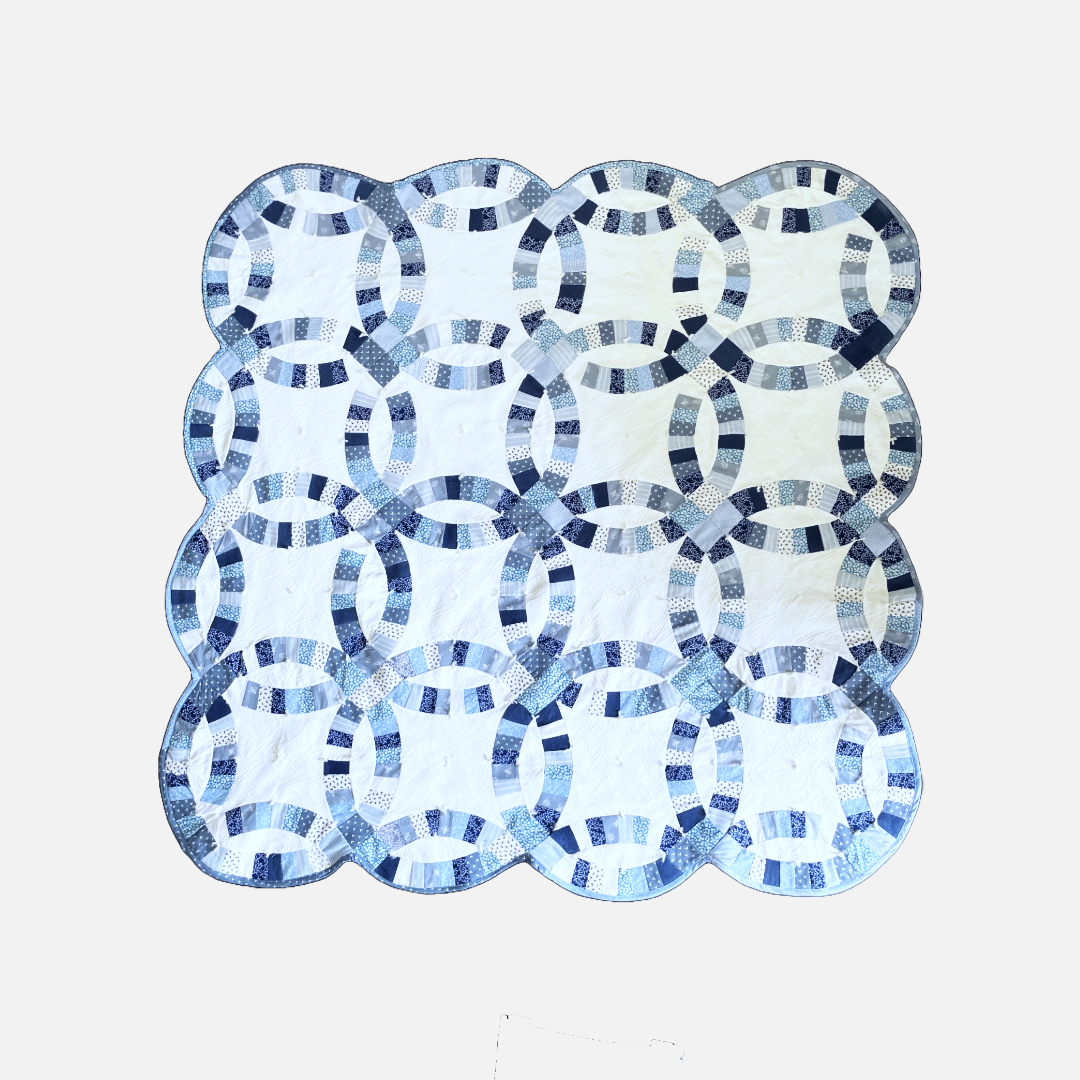 Double Wedding Ring Quilt