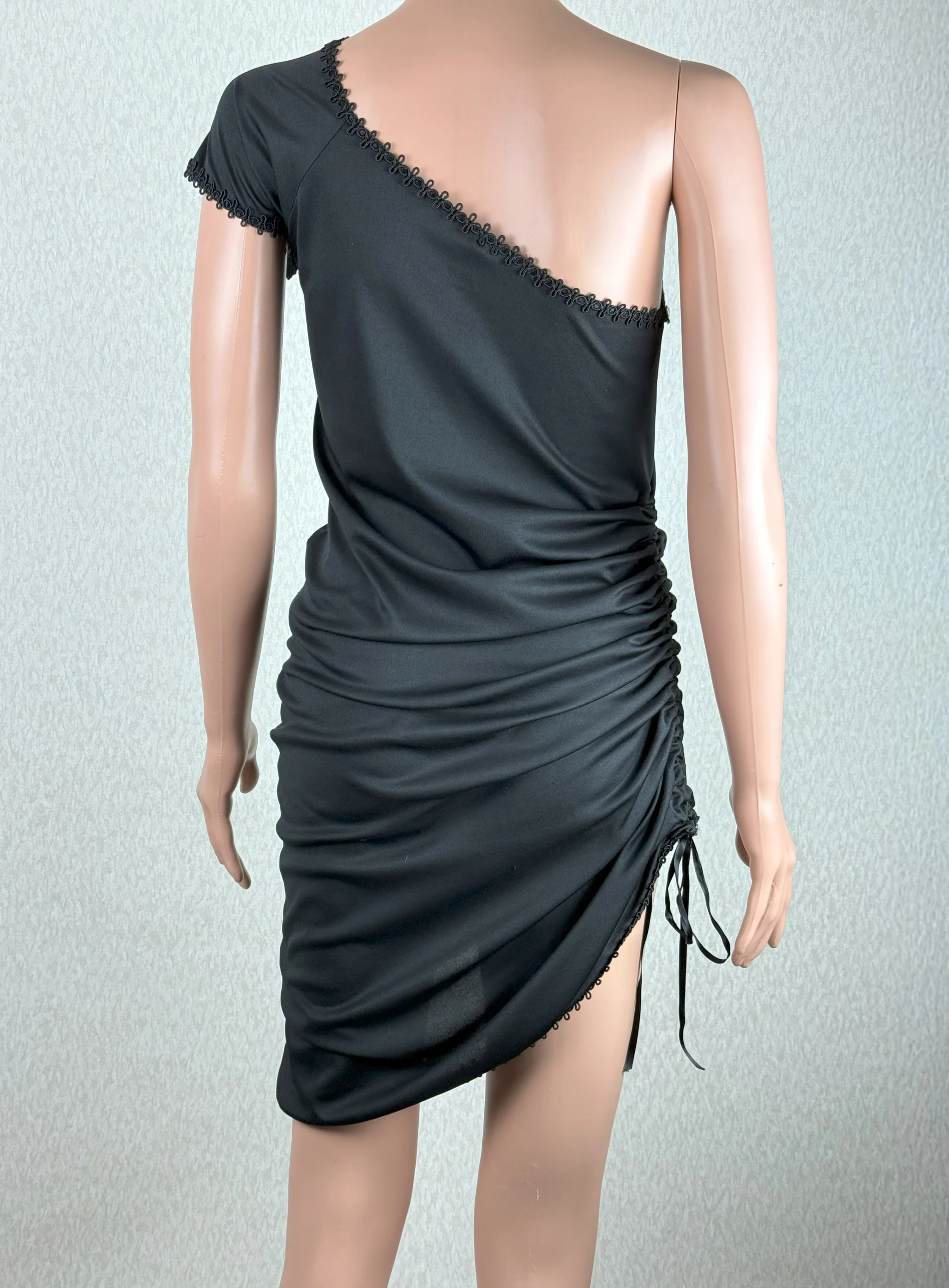 ASYMMETRIC GATHERED DRESS_BLACK.jpg