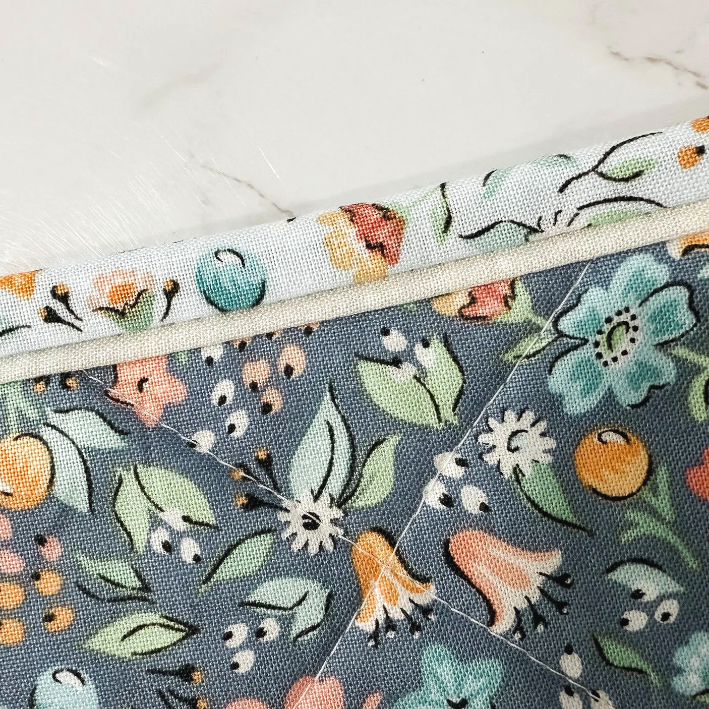 Easy Flange Quilt Binding